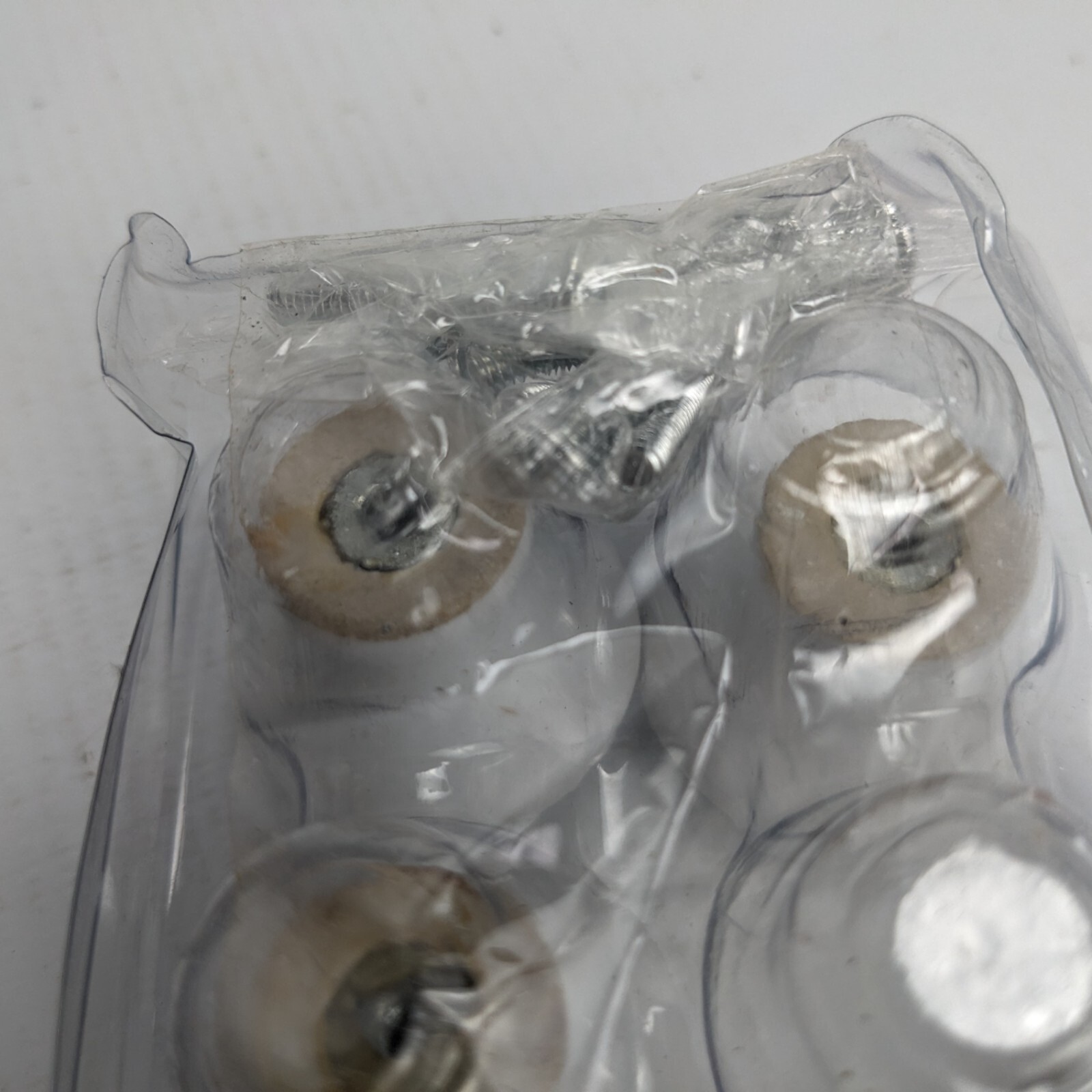 Ceramic knobs mushroom drawer cabinet 1-1/4″ w/ hardware lot of 9