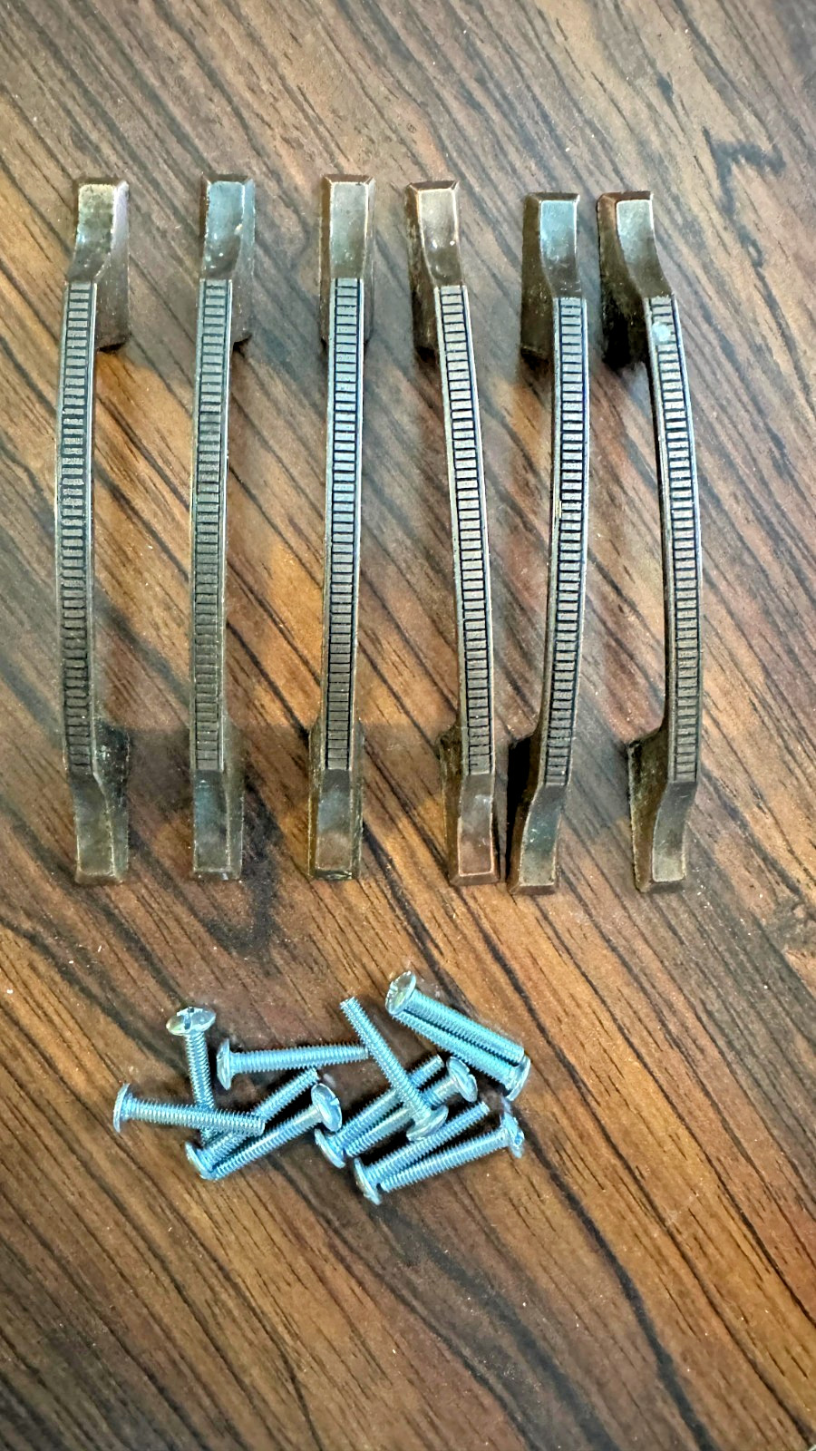 Vintage Amerock 368 Cabinet Hardware – Mid Century Modern Drawer Pulls 3 1/2″ CC