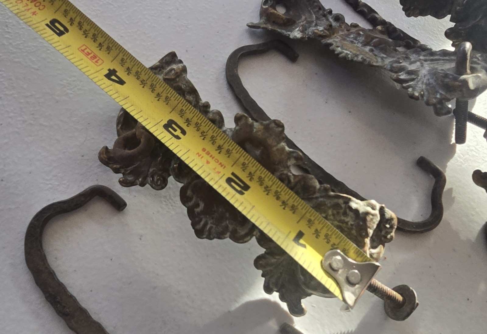 Lot of Mixed Antique/Vintage Hardware Rusty Crafting