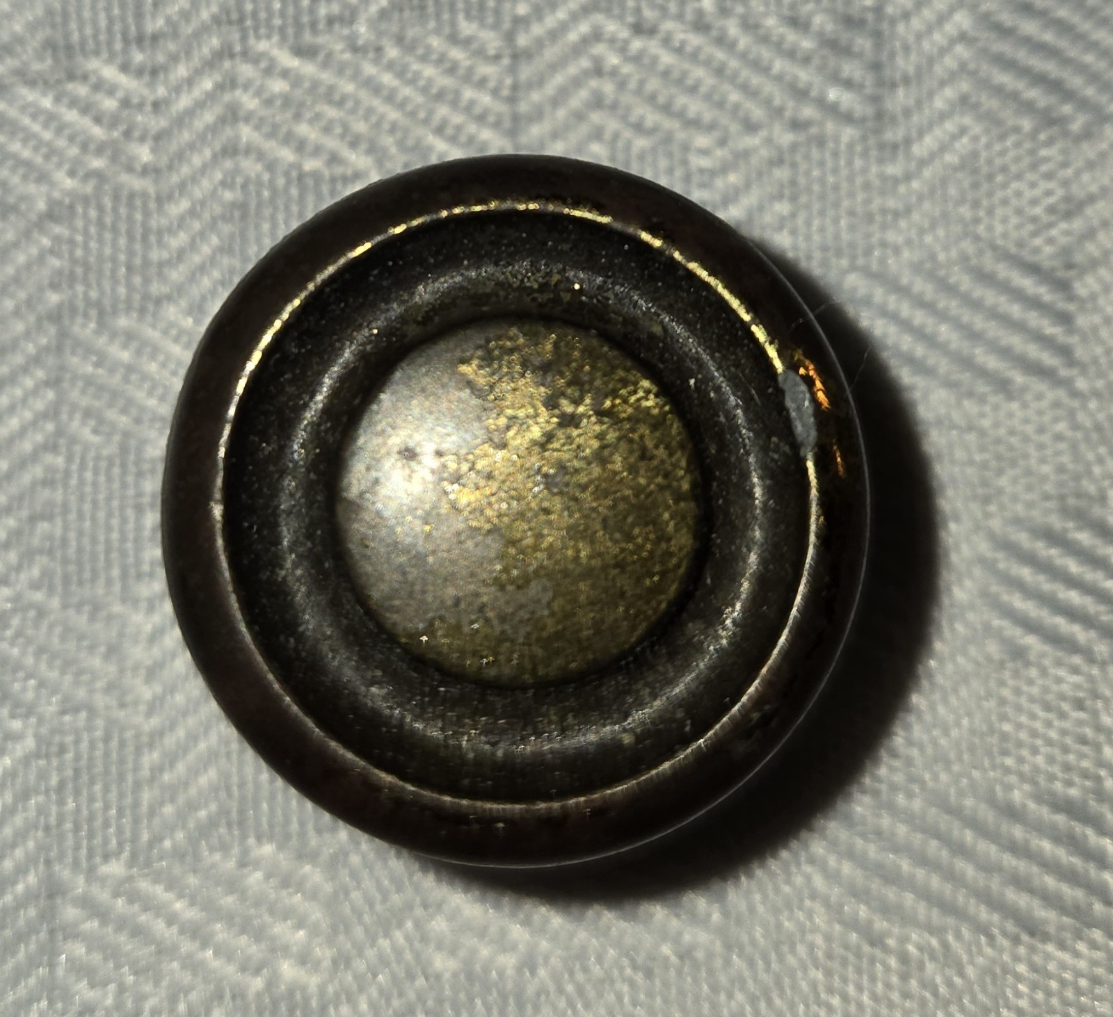 Vintage Brass Flower Knob Hardware Mid Century French Provincial Drawer Pull