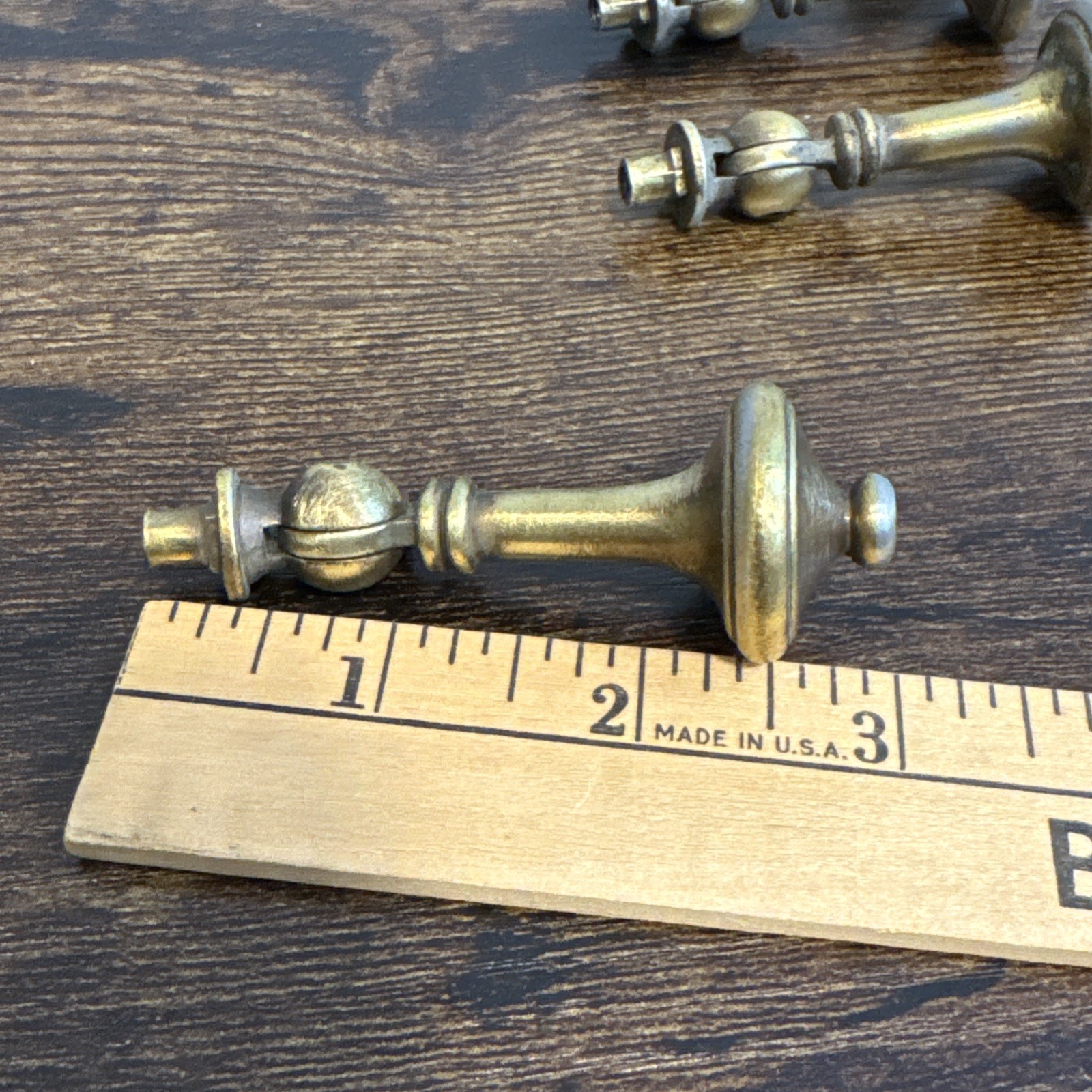 Drexel Esperanto Drawer Pulls (8) Teardrop Dresser Nightstand Backplate Vintage