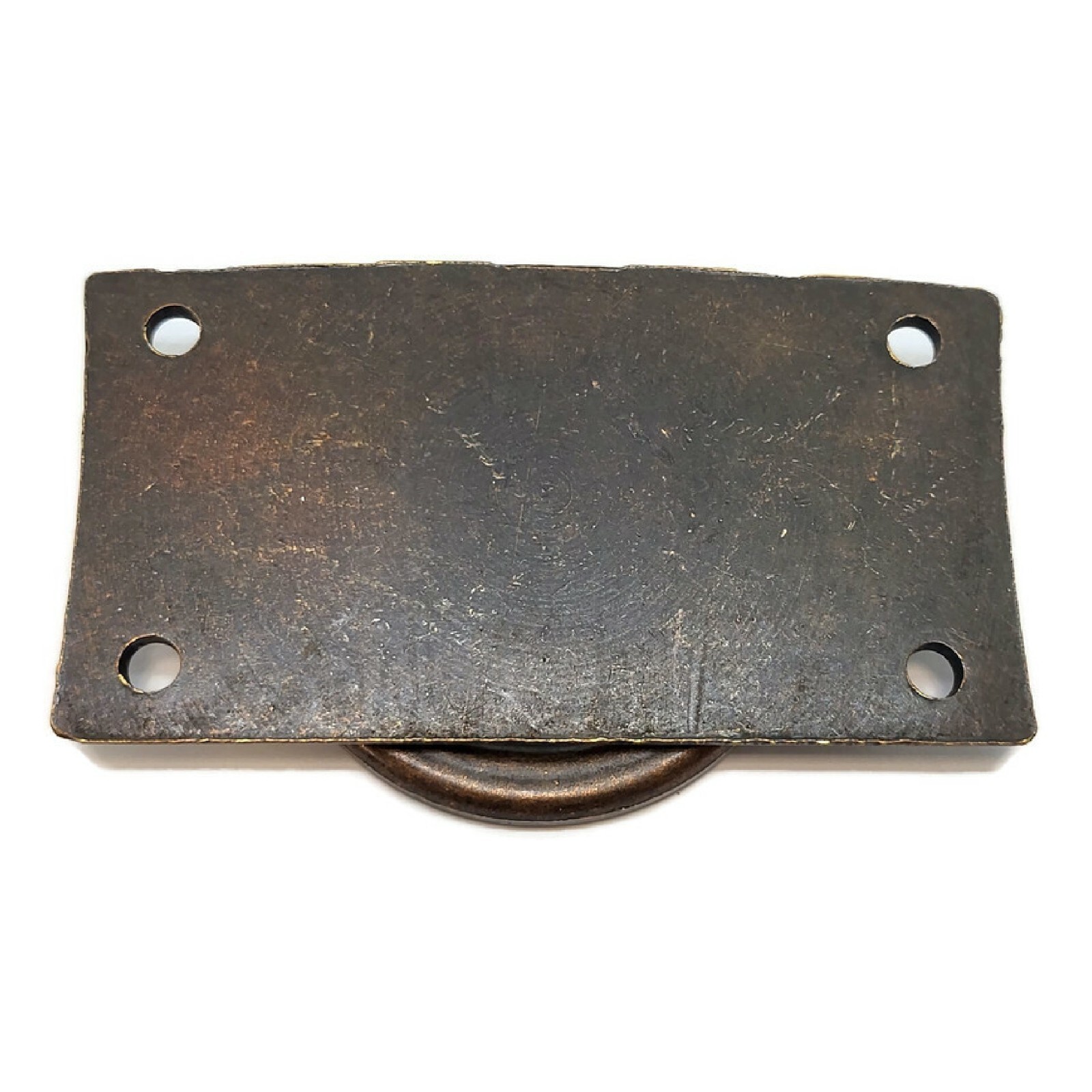 Hammered Brass Drawer Pull – Mission – Arts & Crafts – Antique Copper Finish