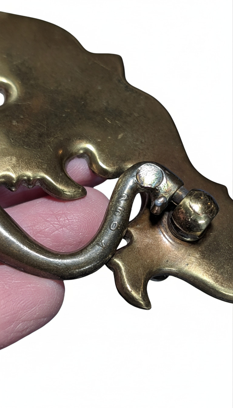 5″ KBC Keller Brass Company Drawer Pulls 4694/2504 Chippendale Batwing Queen Ann