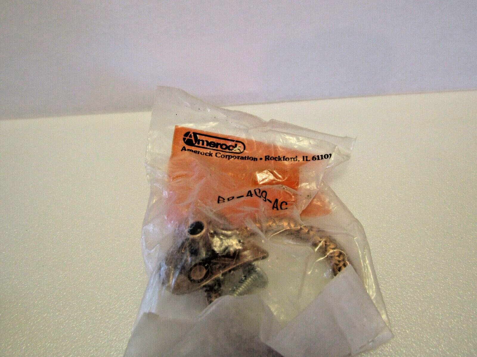 Vintage Nos Copper Heart Drop Ring Drawer Finger Pull Cabinet Handle Amerock