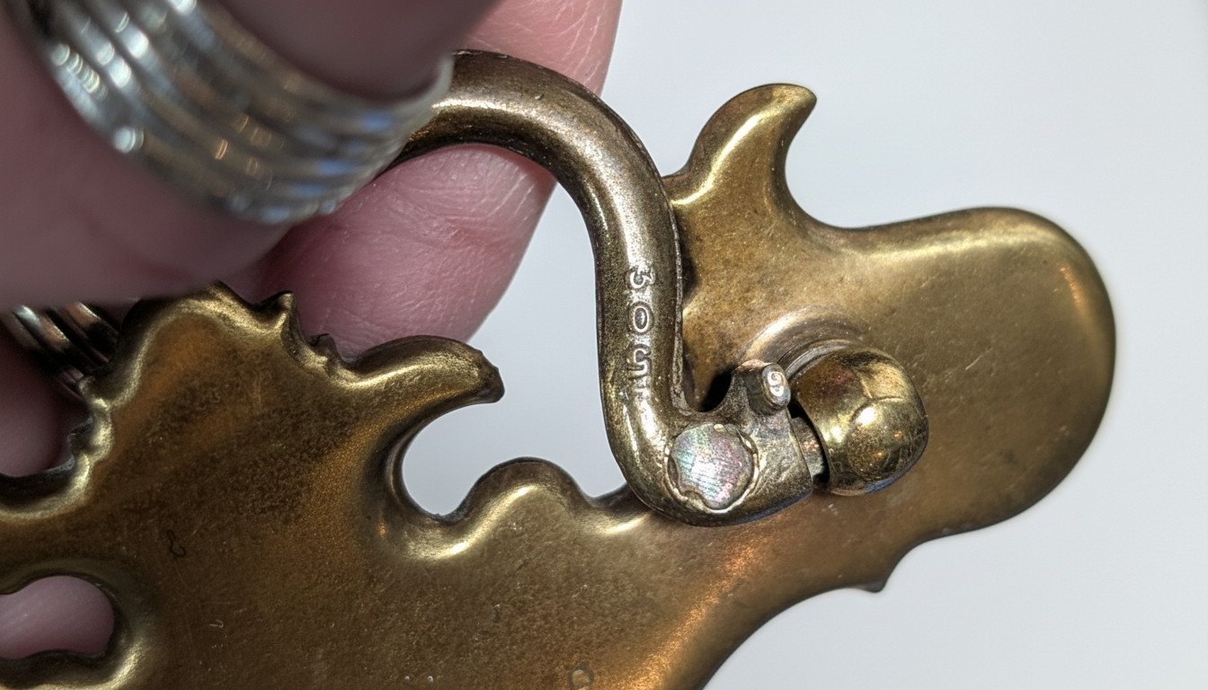 5″ KBC Keller Brass Company Drawer Pulls 4694/2504 Chippendale Batwing Queen Ann