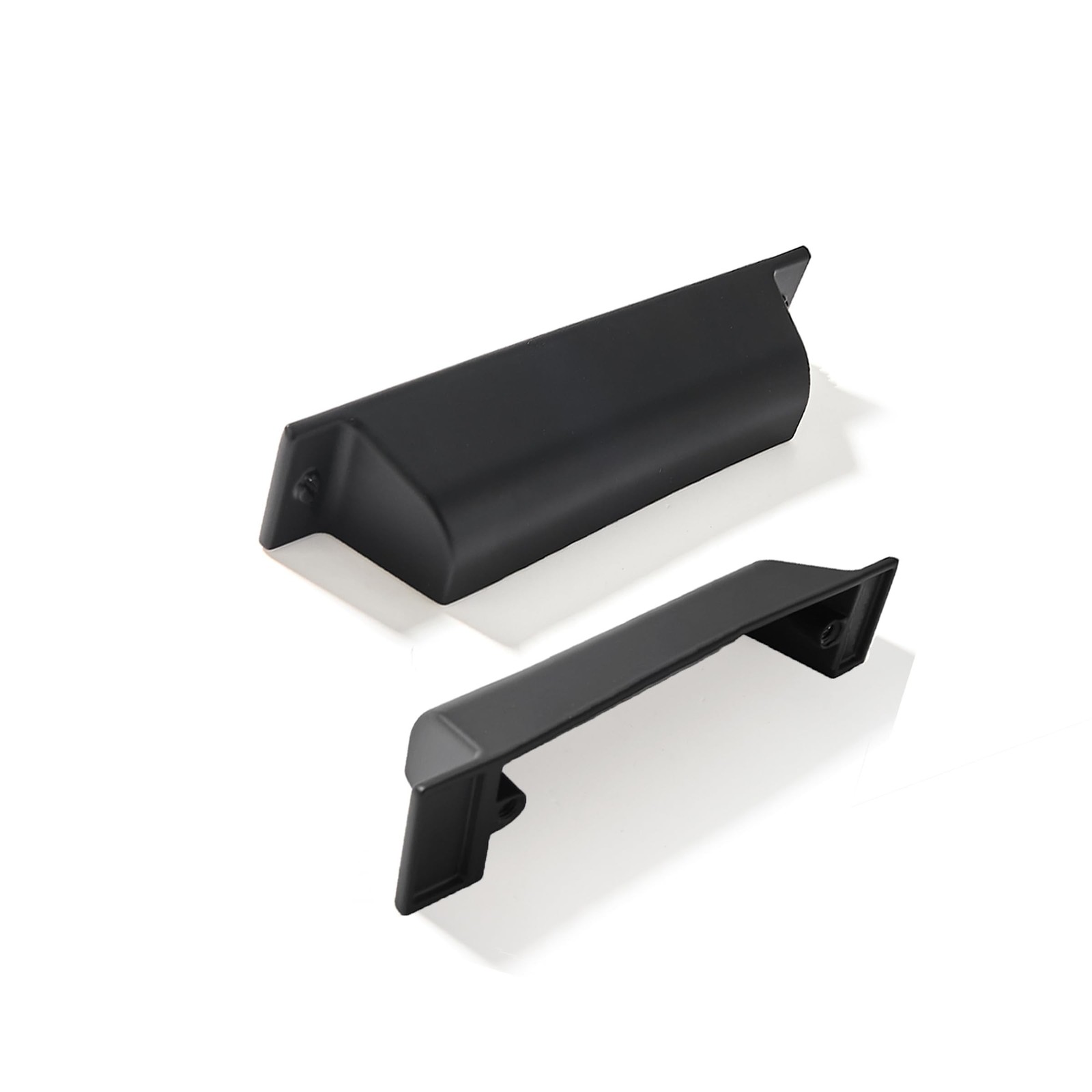 10 Pack 3 Inch Center to Center Matte Black Cabinet Cup Pulls Drawer Pulls Ki…