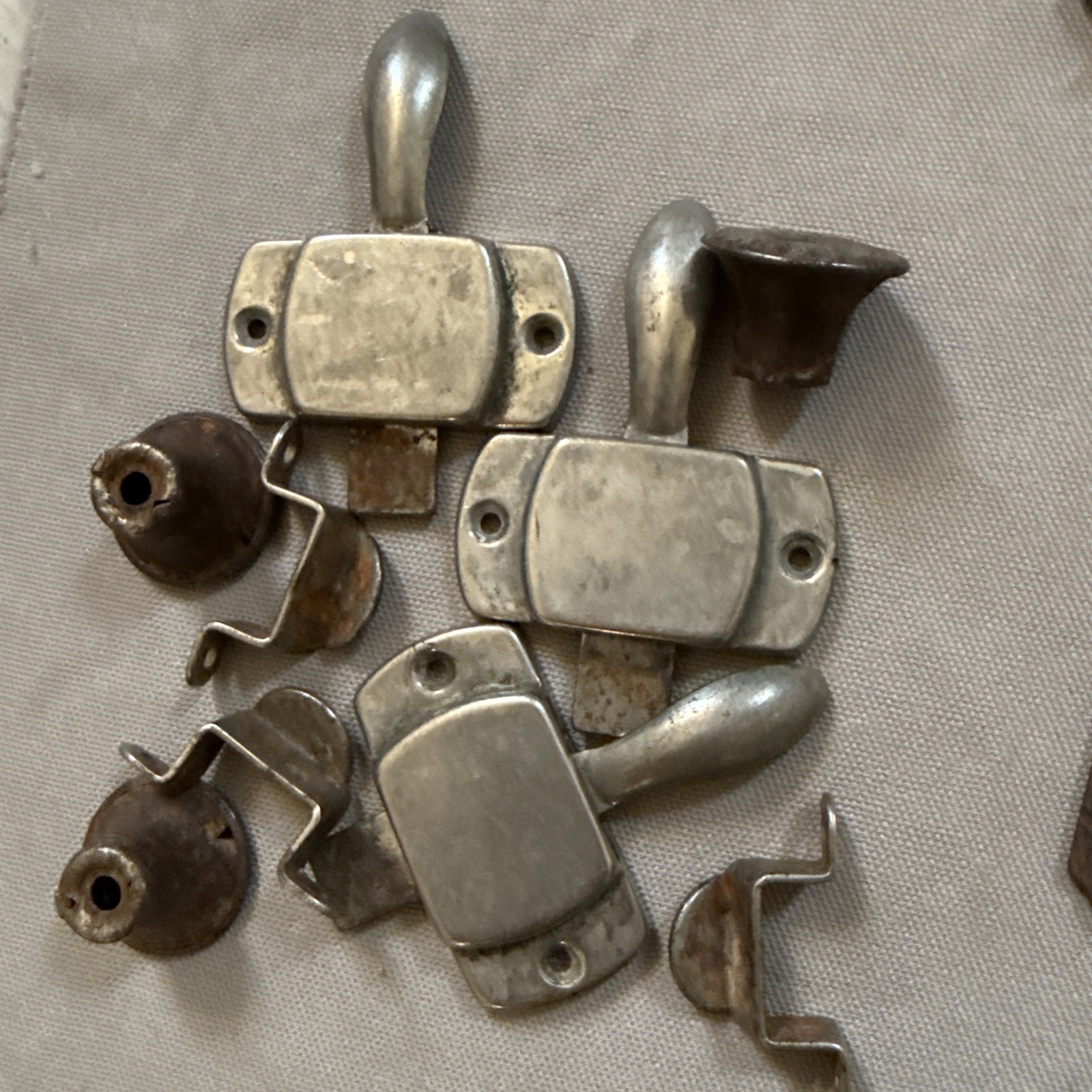 Vintage Furniture Hardware Assorted Parts Drawer Pulls Handles 100 Plus Lot