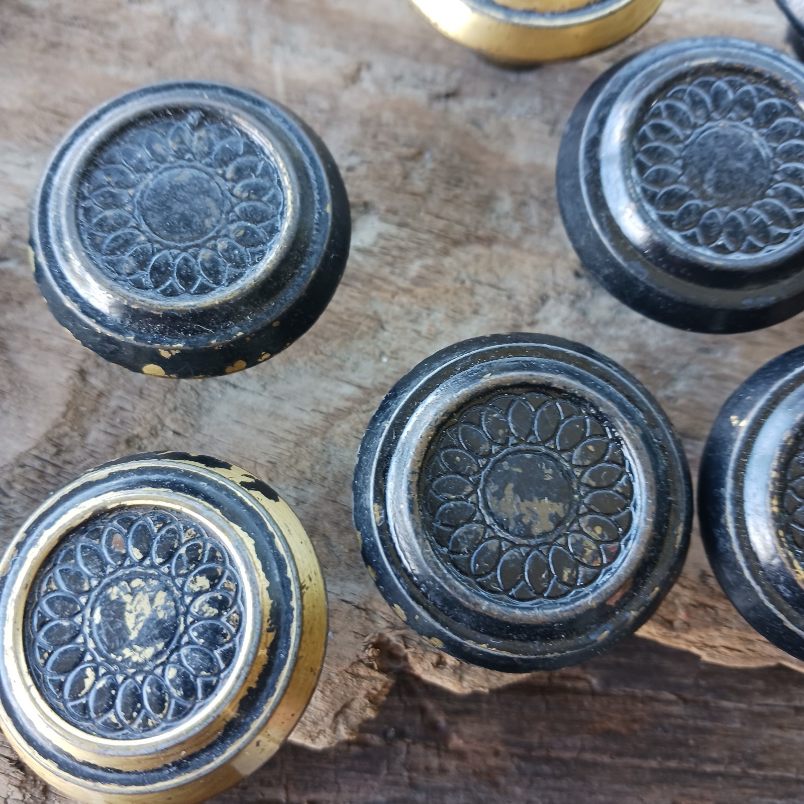 41 PCS Antique Brass Drawer Pull Hardware Cabinet Door Knob Metal Nickel Vintage