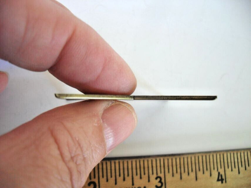 Vintage Small 2-1/4″ Satin Brass Star Backplate for Drawer or Cabinet Knobs