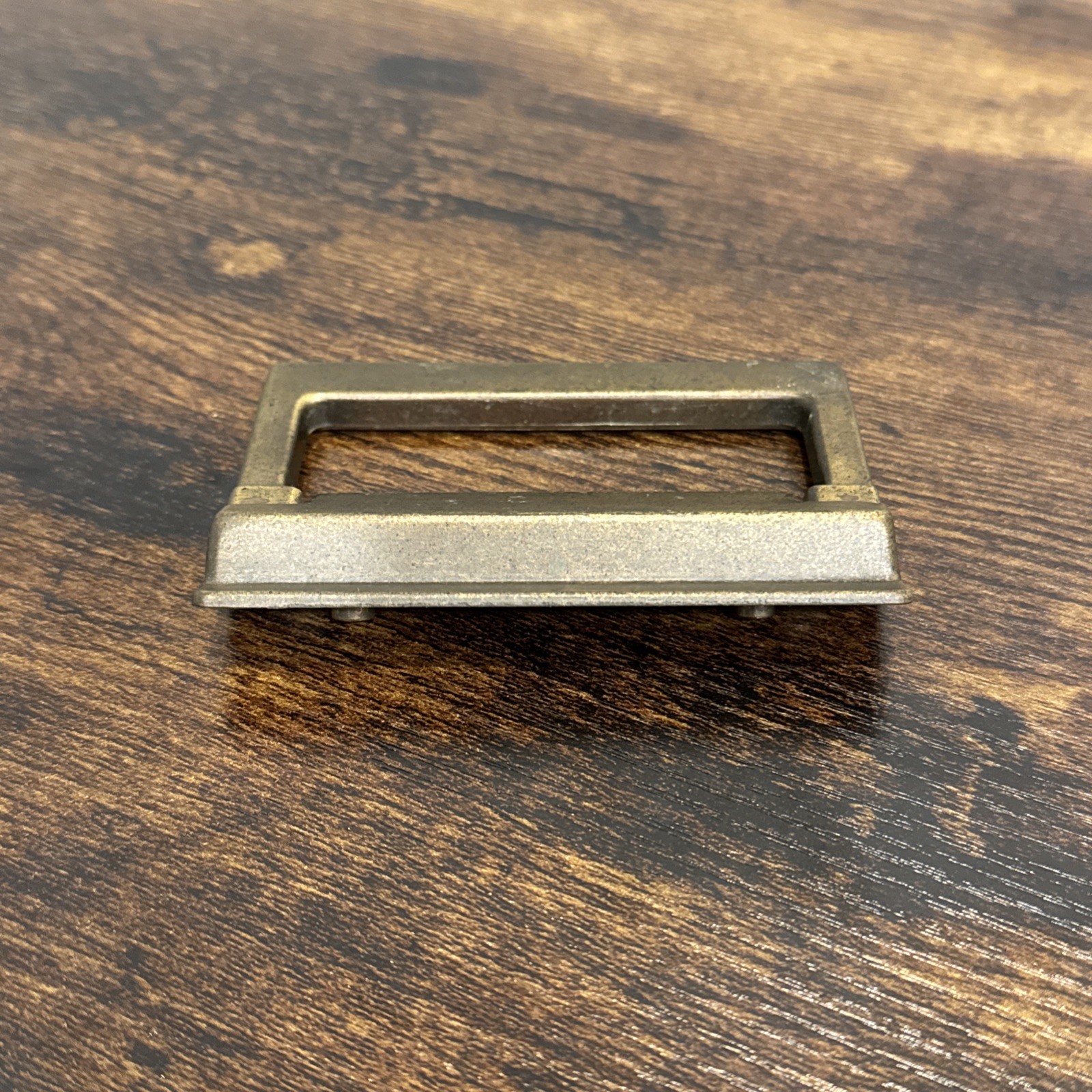 Drexel Woodbriar Drawer Pull Rectangle Brass Vintage Bail Dresser Hardware