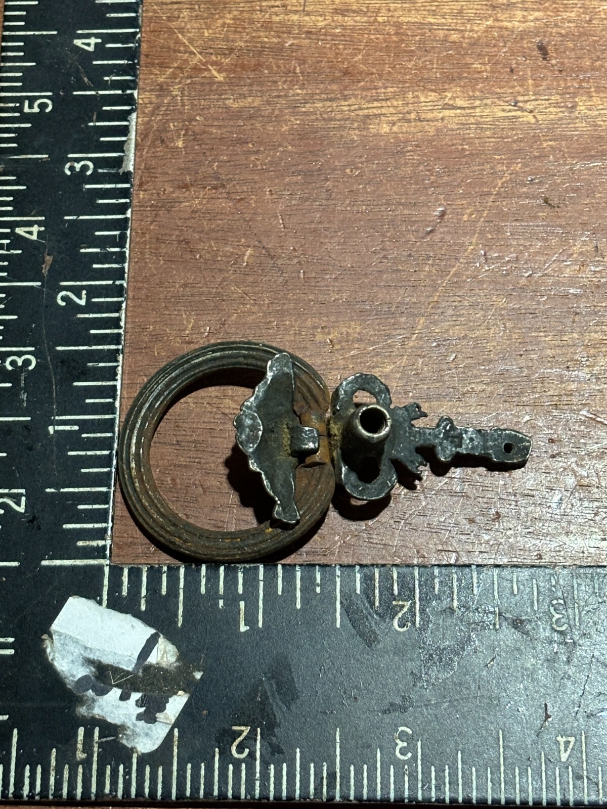 Vintage Ornate Drawer Ring Pull Drop Bail