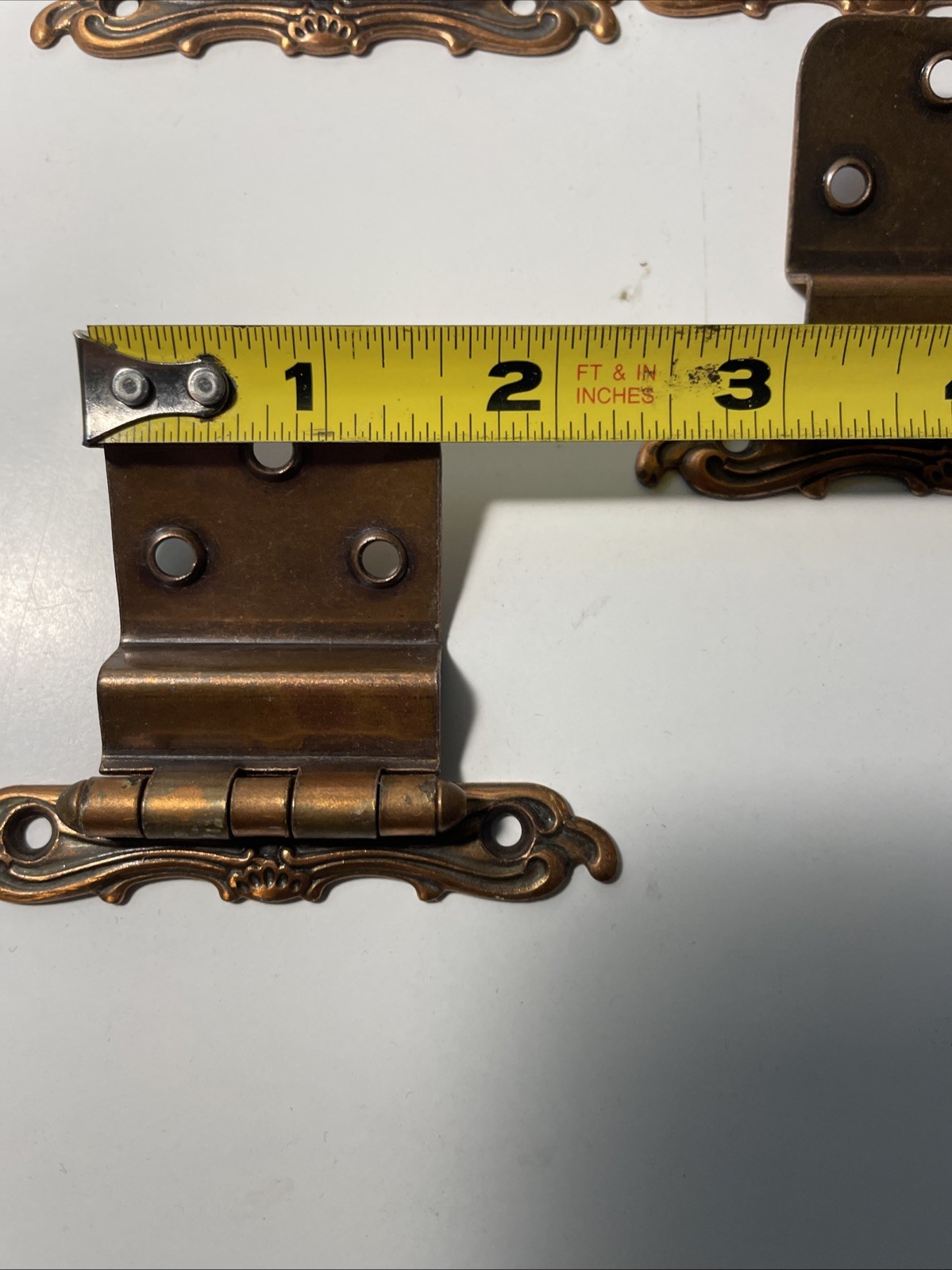 Ajax French Provincial Brass Drawer Pulls W Hinges 18 Hinges 9 Pulls
