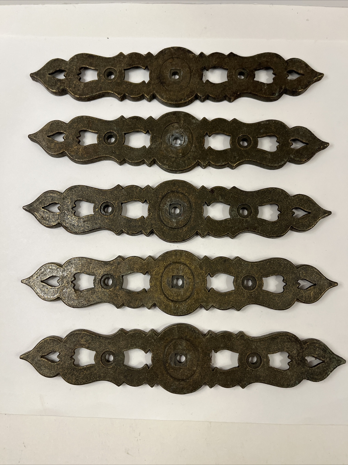 Metal Accent Backplate Hardware (Set Of 5)