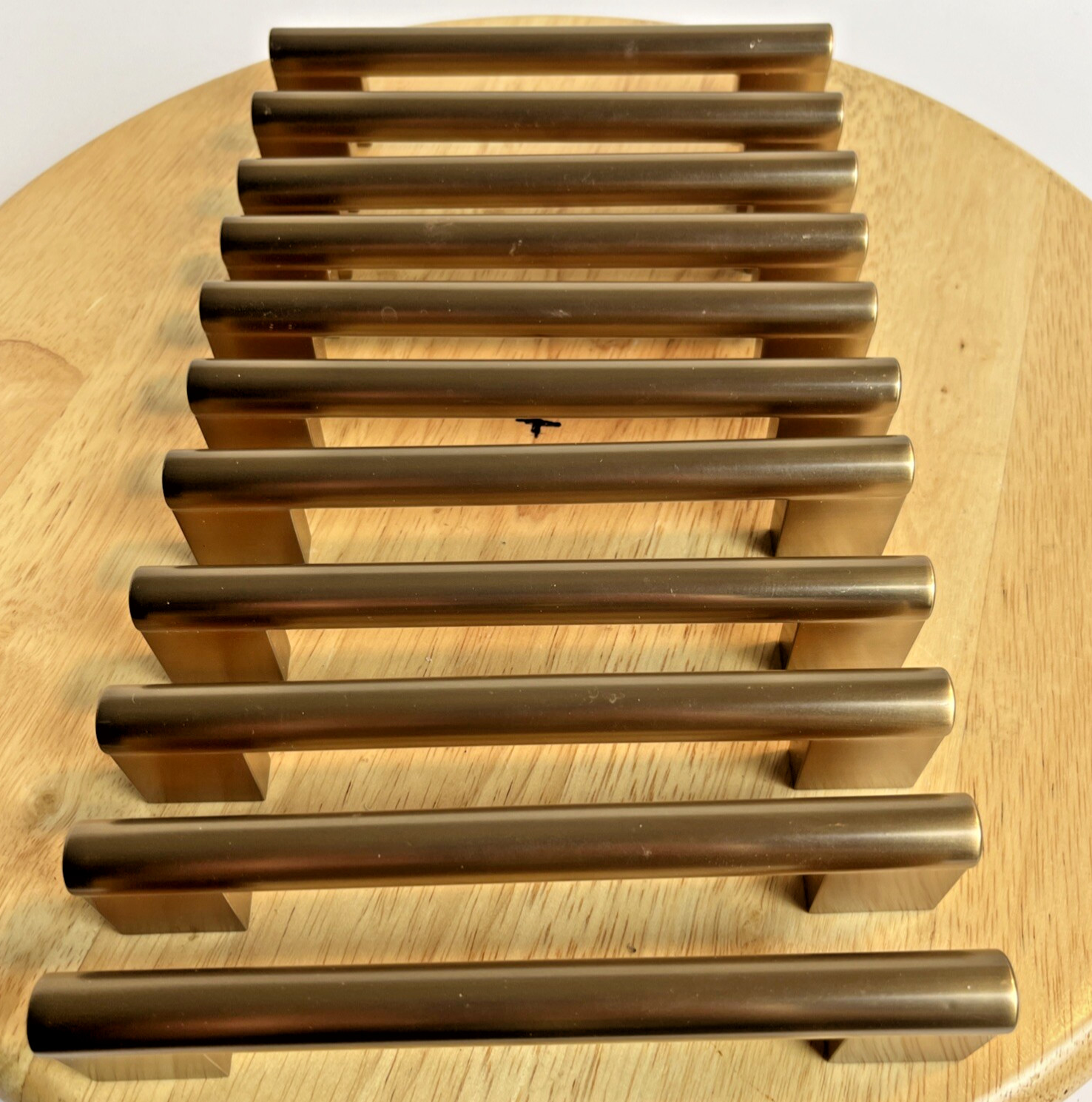 Amerock Cabinet Drawer Handles 11pc Set Lot Solid Brass 36913 Kitchen Bathroom