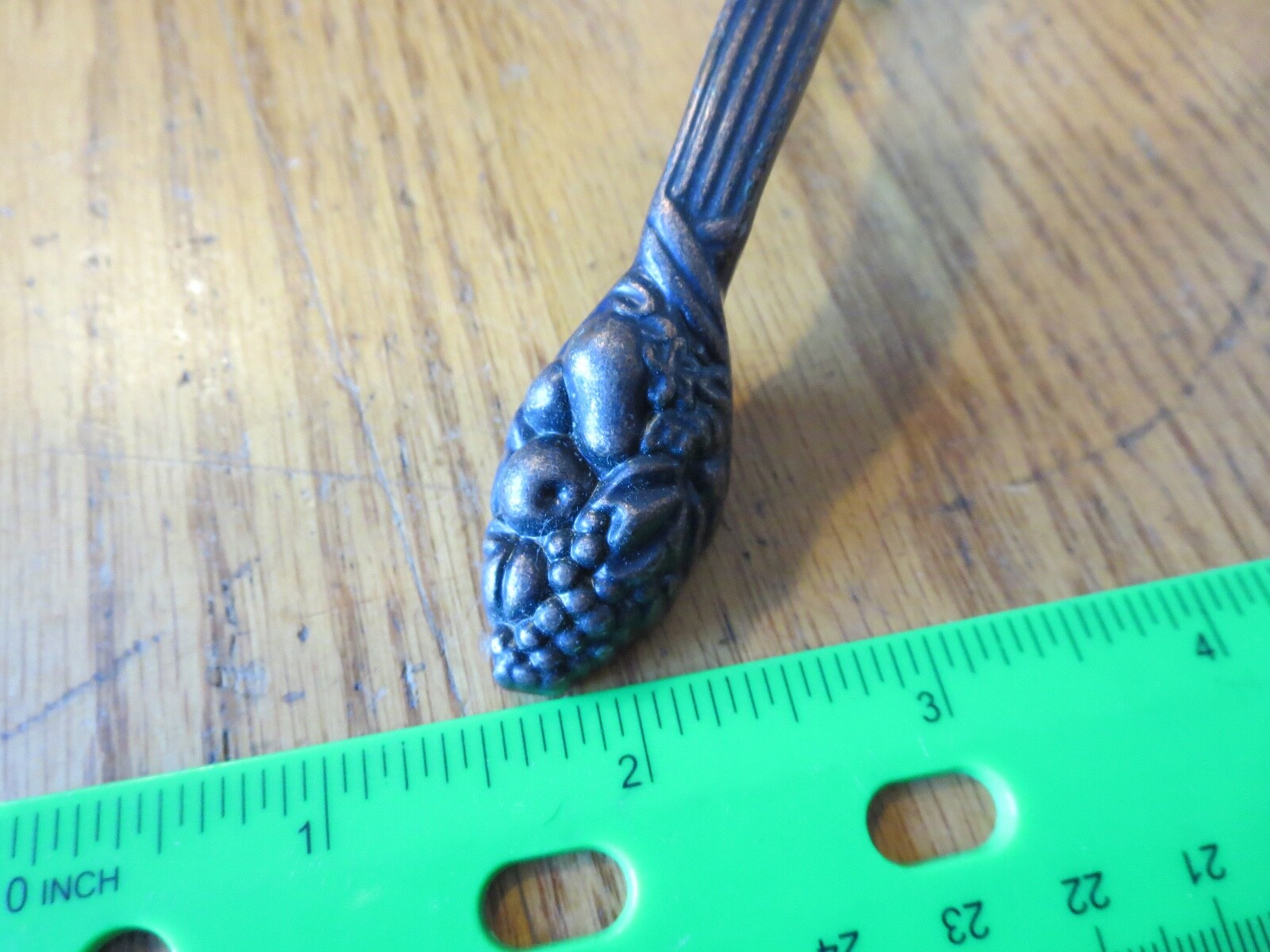 5 Amerock Elegance Fruit Pull 5-1/4″ Drawer Handle Burnished Brass Bronze color
