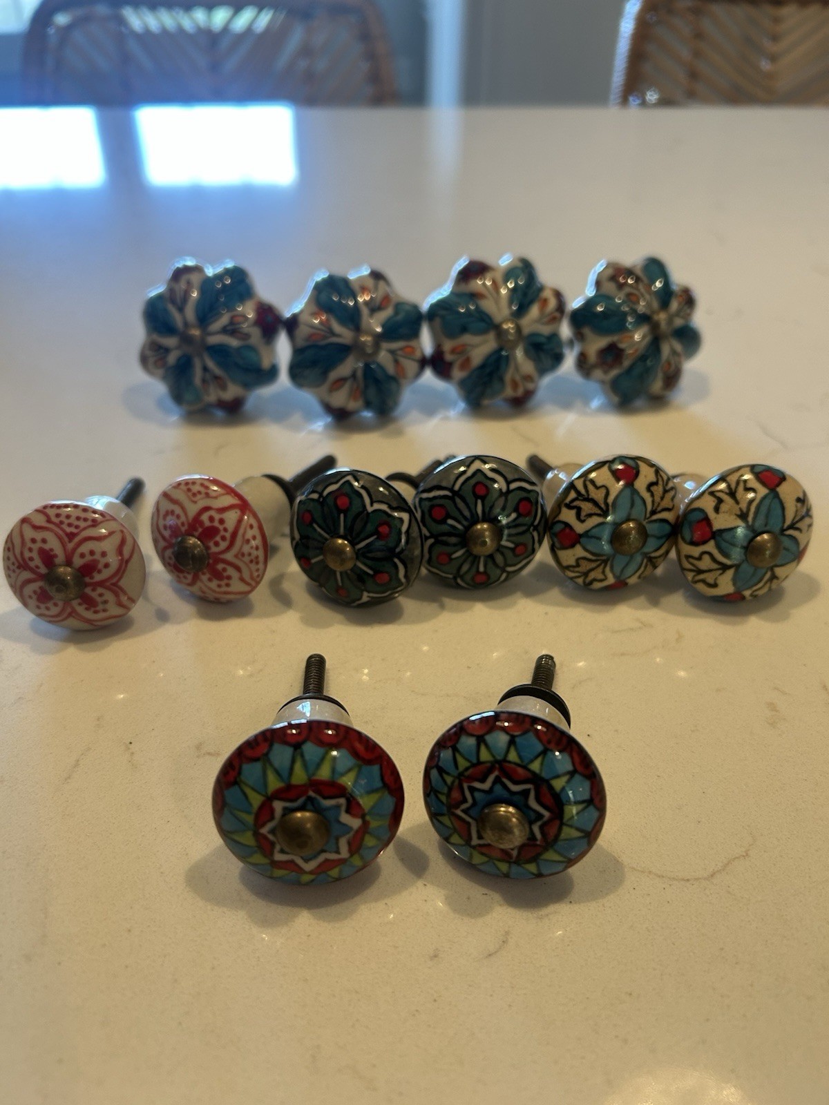 Decorative, Vintage, Floral, Boho Hardware For Drawers And Cabinets Pulls
