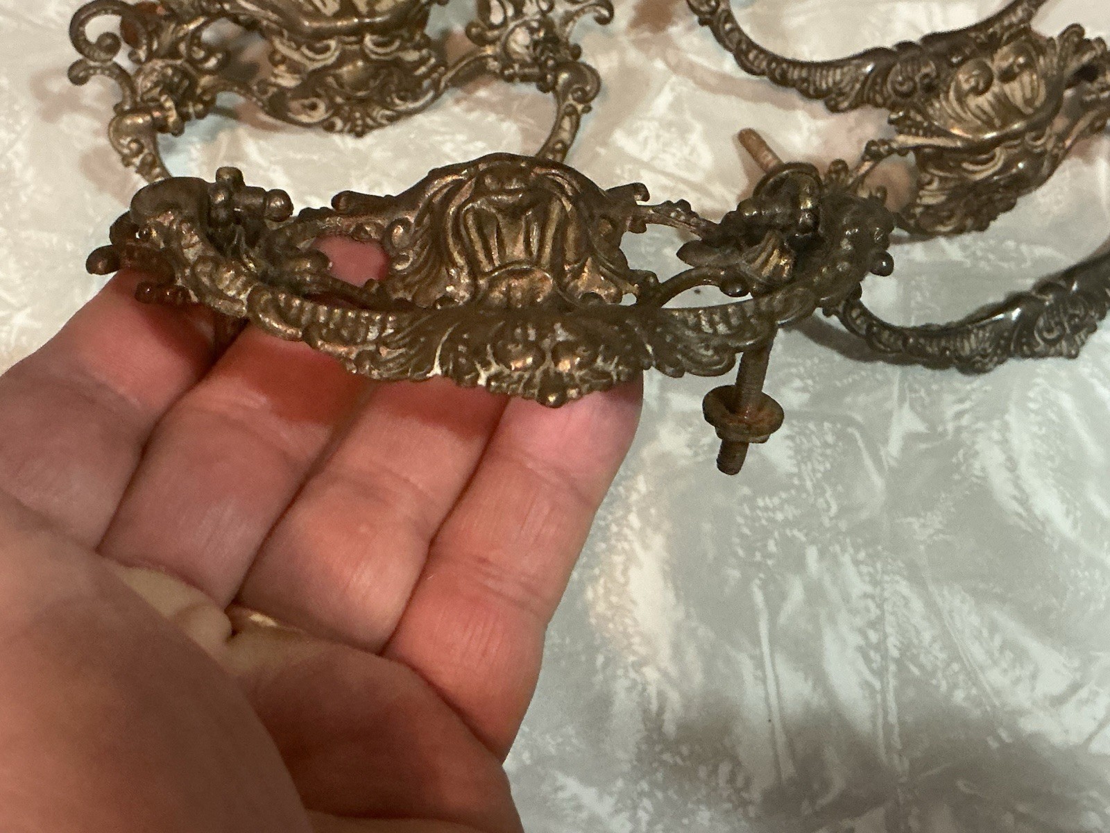 RARE FANCY VICTORIAN LION “OLD MAN WINTER” ORNATE OLD Original Priced per pull