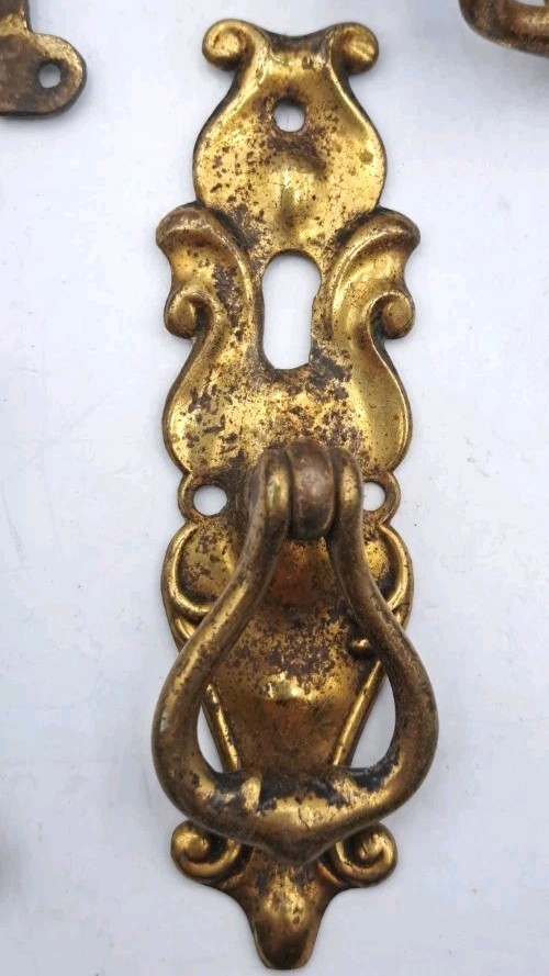 Antique/Vintage Handles Hardware Lot Furniture Drawer Pulls Handles Metal Brass
