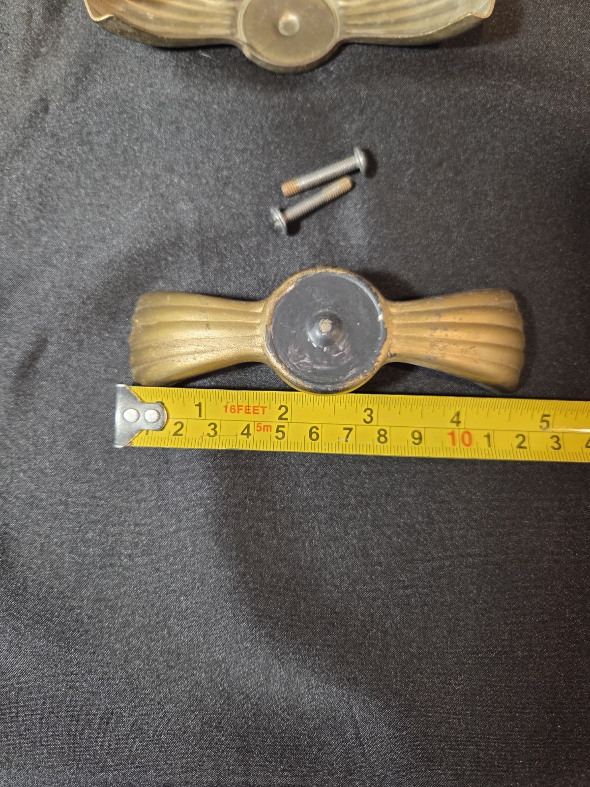 Antique Art Deco Bridge Drawer Pull (Set of 4)