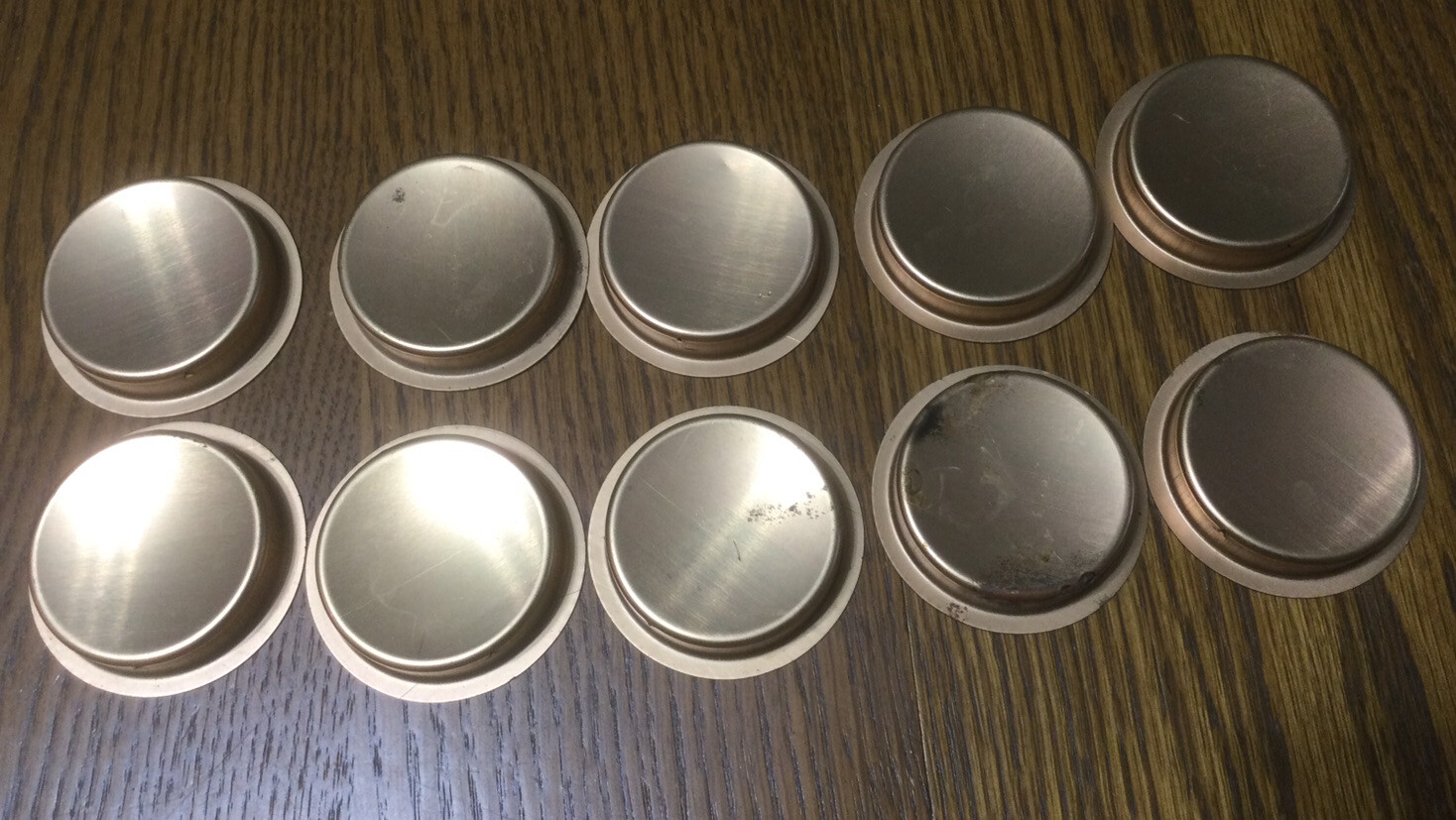 Lot Of 10 Vintage Closet Finger Pulls