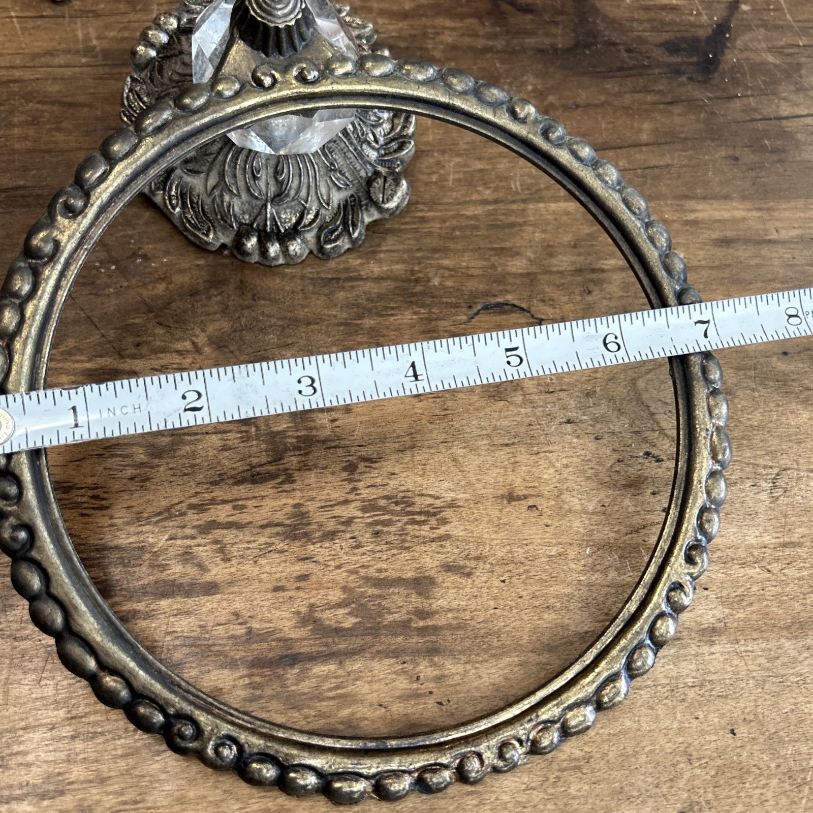 Vintage Hyer & Edmar Ornate Cabinet Pulls, Plate Covers & Towel Rings Lot of 17