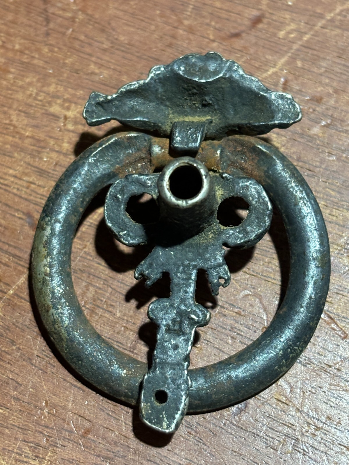 Vintage Ornate Drawer Ring Pull Drop Bail
