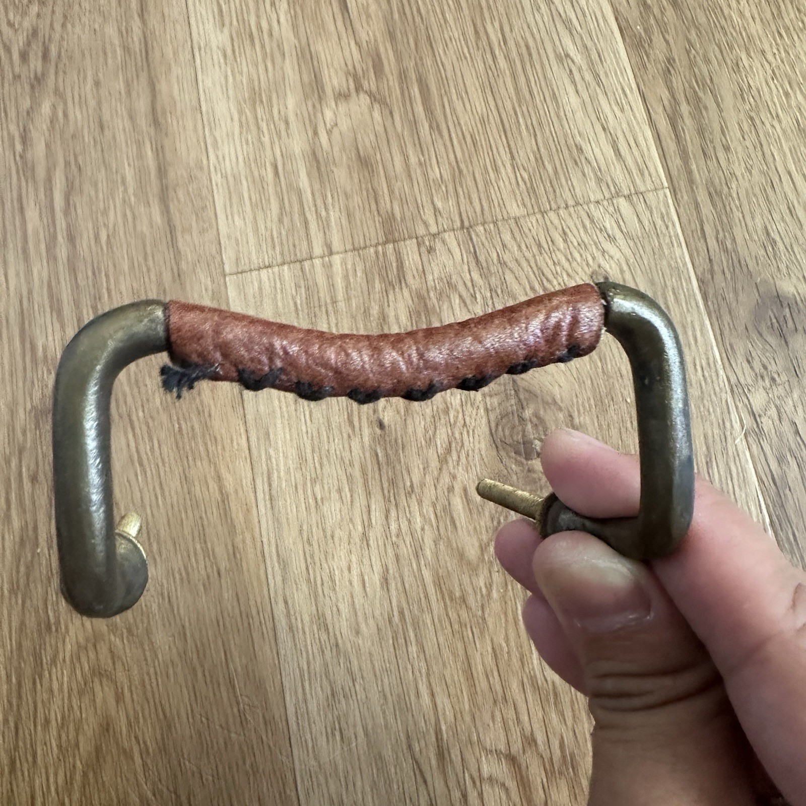 (1) Anthropologie Bail Pull Handle Replacement Metal Hardware