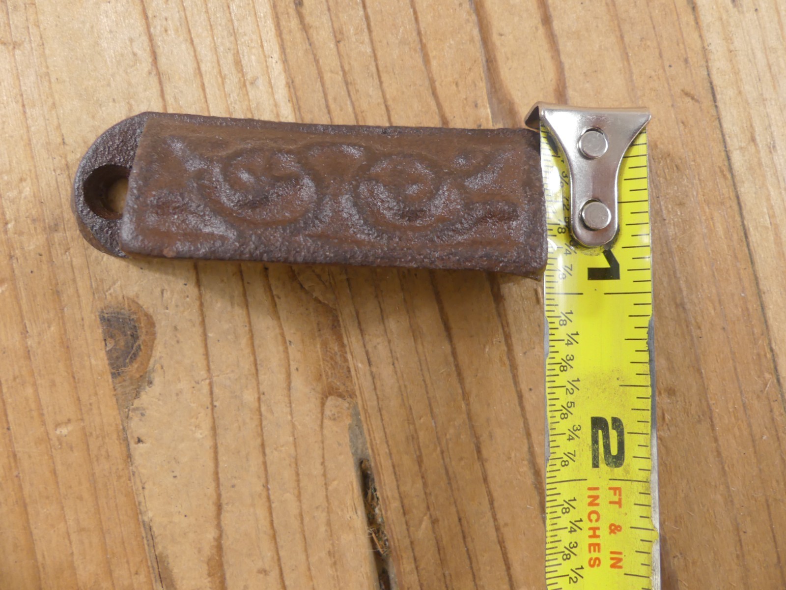 10 CAST IRON BROWN ORNATE PULLS DRAWER CABINET BIN HANDLES RUSTIC VINTAGE ORNATE
