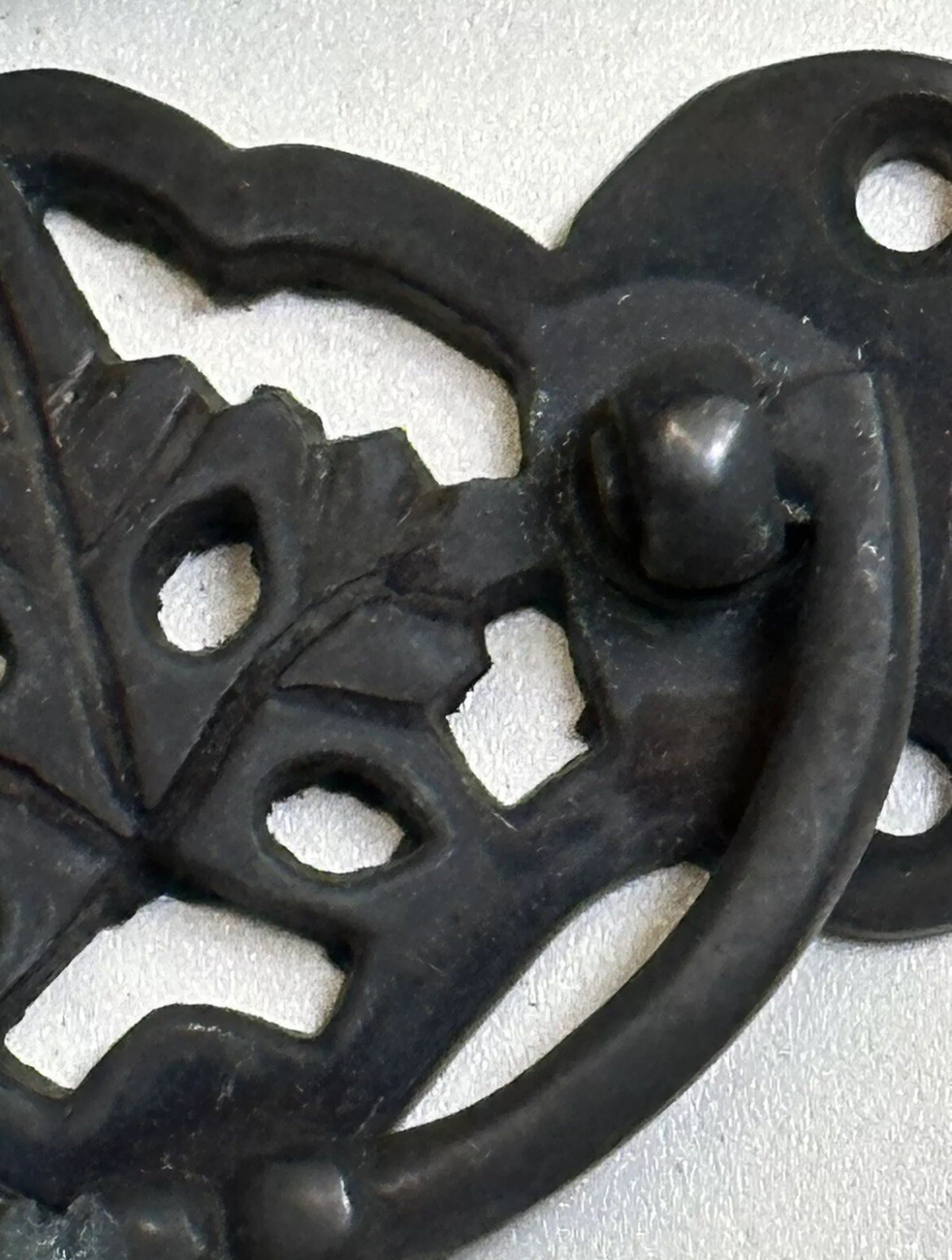 Classic Brass Victorian Style Furniture Pull Oil Rubbed Bronze