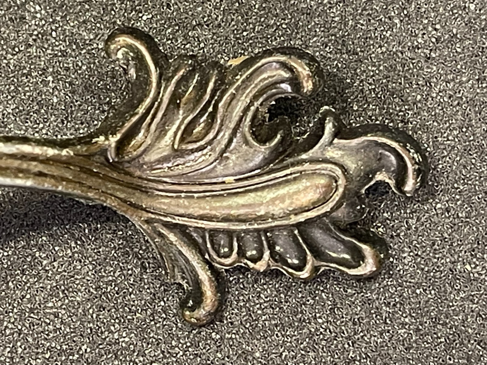 12 Used Vintage French Provincial Drawer Pulls Ornate Leaves 3” Allison Japan