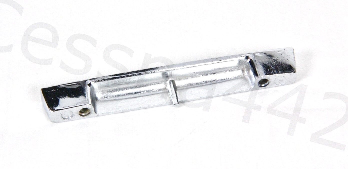 Vintage Aviation Office Cabinet Drawer Pulls 4″ Chrome Plated Original NOS Part