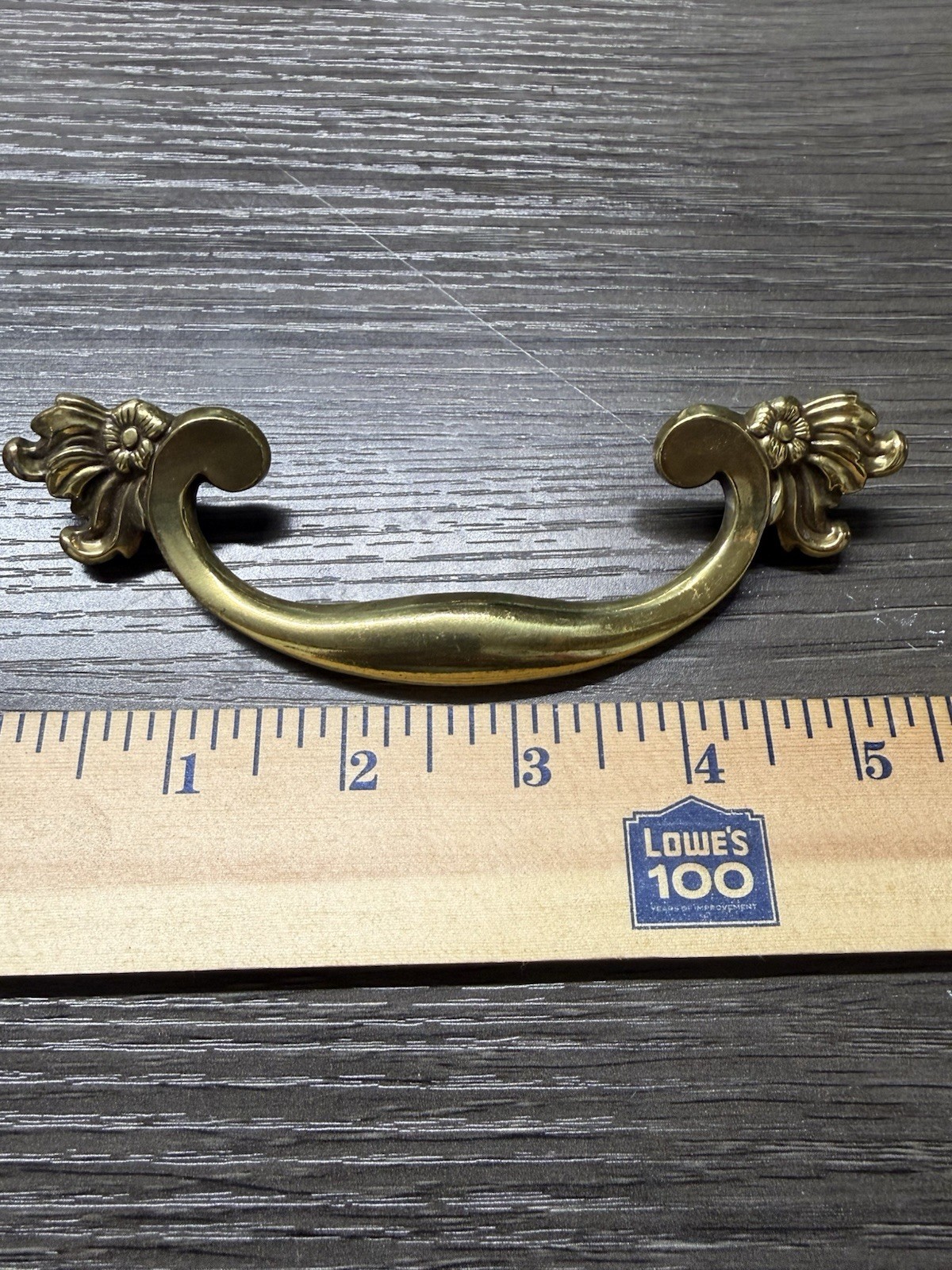 Qty3 Vintage KBC Belwith 5.5”Brass French Provincial Drawer Pull Handles NEW (3)