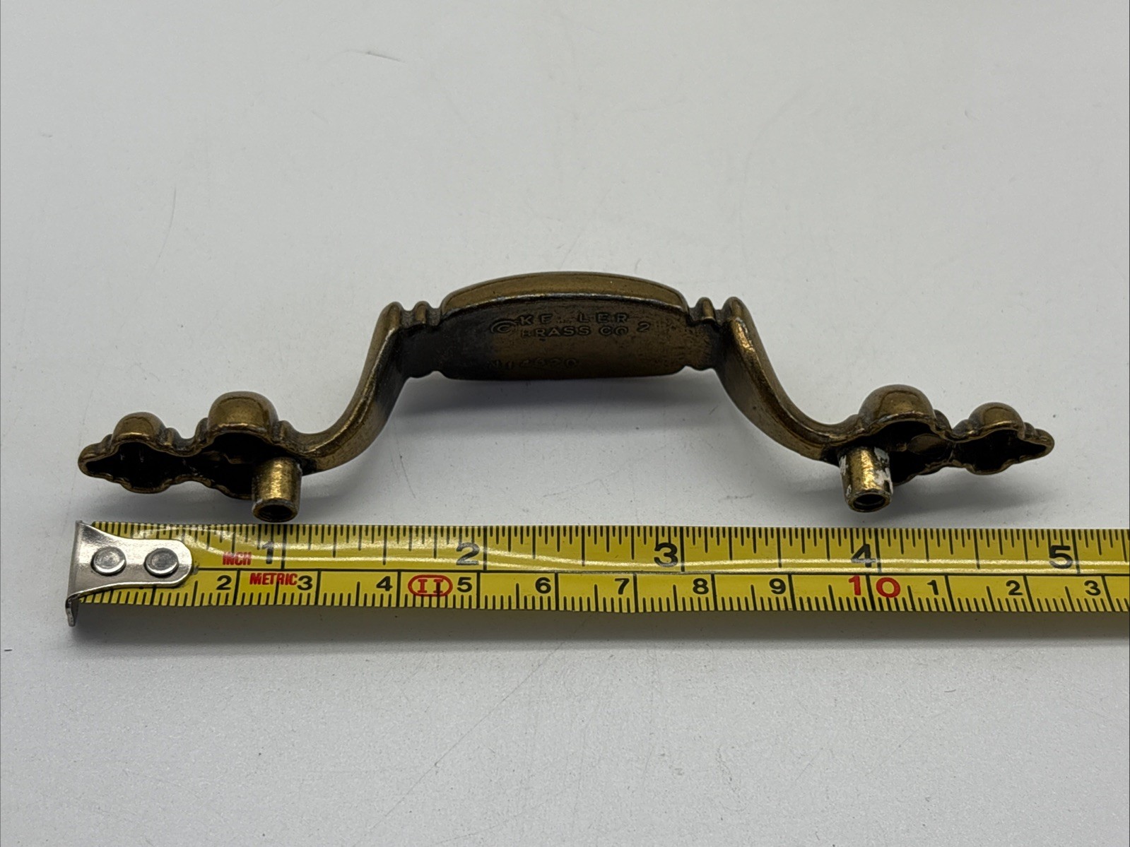 VTG Keller Brass Co. Drawer Pulls Lot 14 N 14620 3”on Center