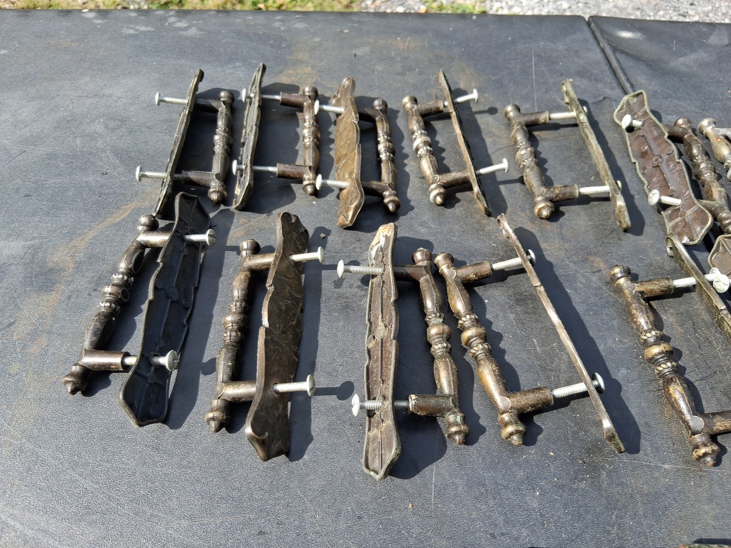 Lot Of Vintage Amerock Drawer Pulls Hinges