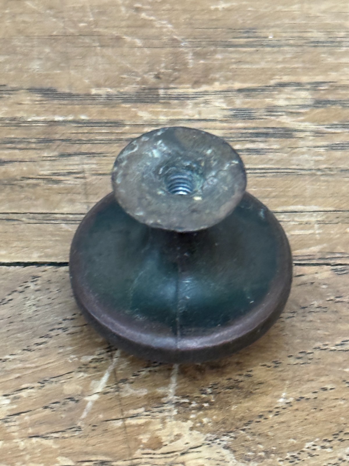 Original Brass Ethan Allen Classic Manor Heirloom 1 1/8″ Knob Pull Handle
