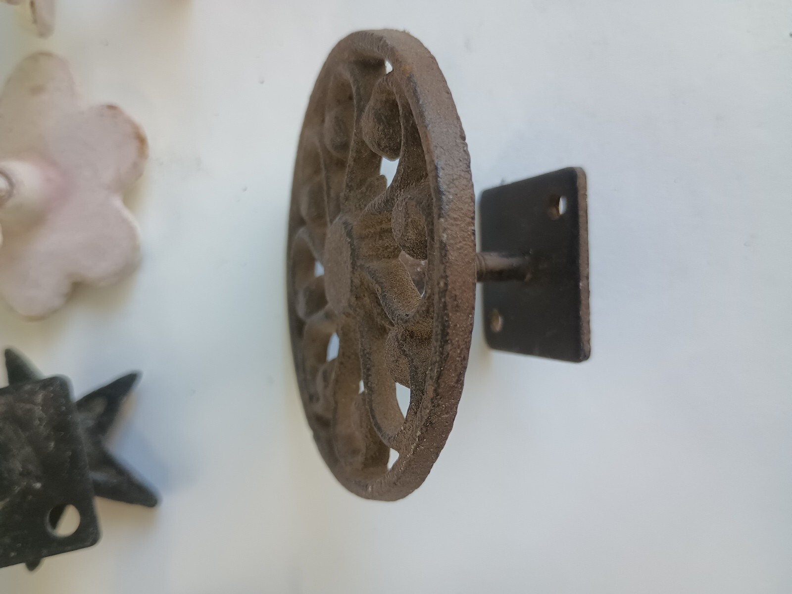 Decorative Salvaged Cast Iron Knobs