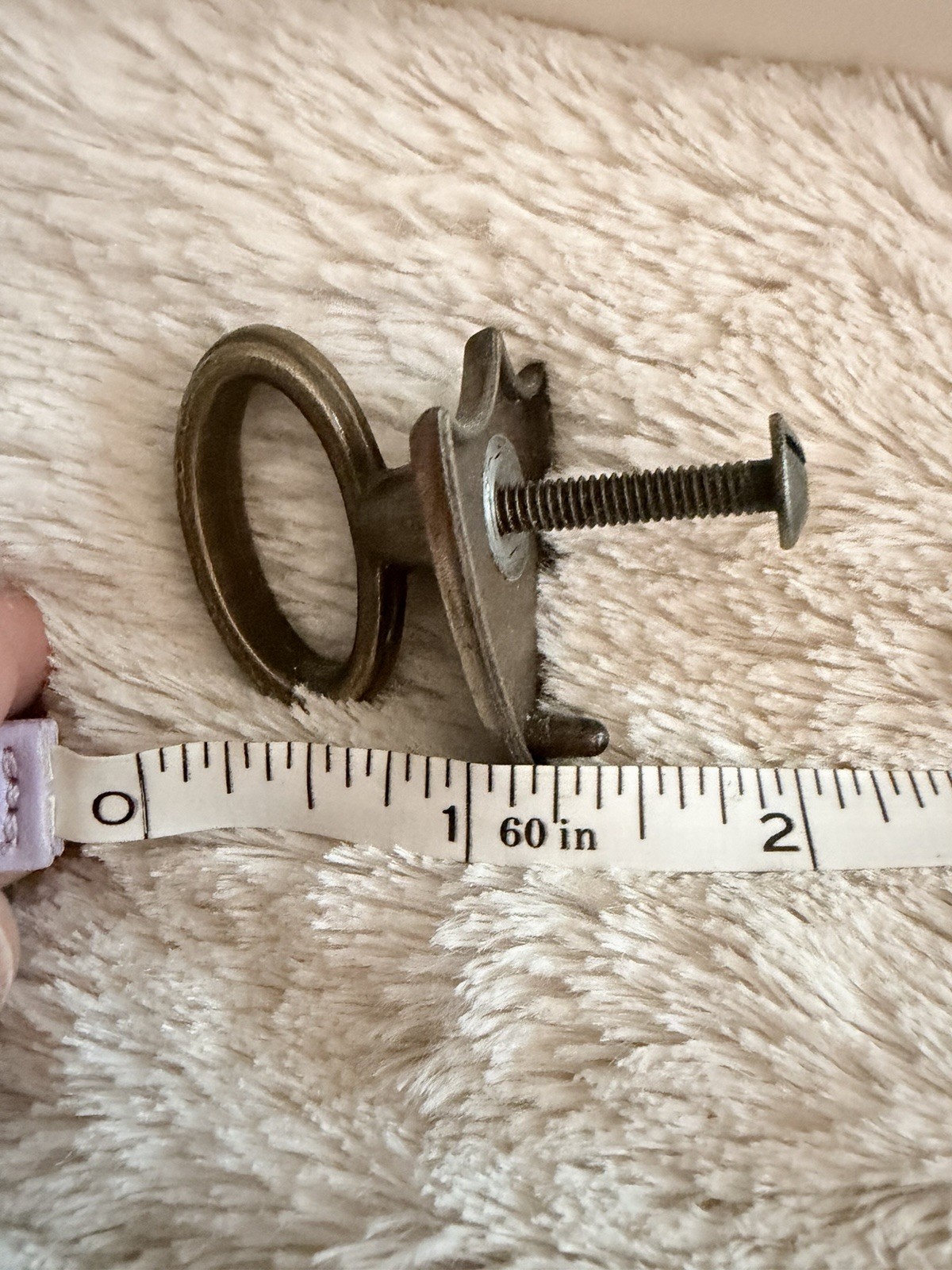 Lot of 10 Vintage KBC Keeler Brass Co Shield Cabinet Knobs Drawer Pulls 4599