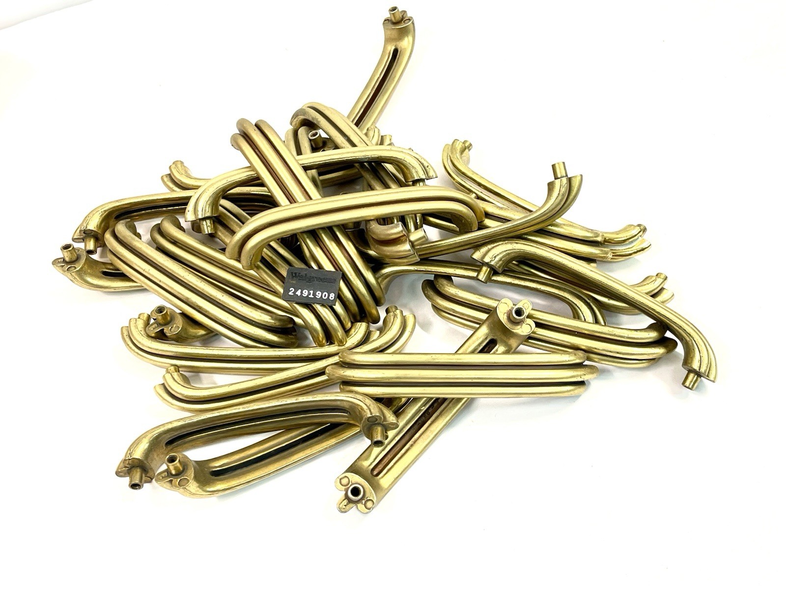 KBC Keeler Brass Co Vintage Drawer Pull Fixed Handle MCM 4.25″ OCB lot#1908
