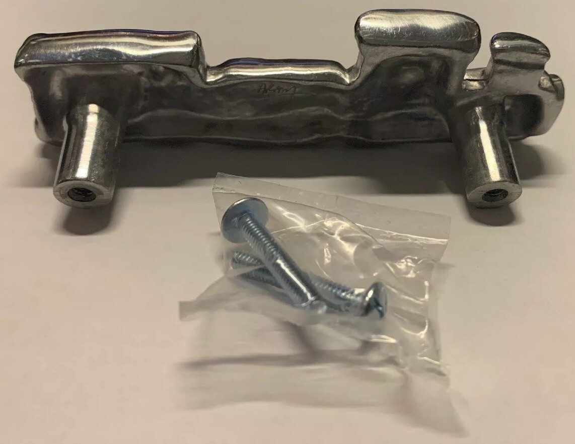 NEW Michael Aram Train Drawer Pulls silver-tone lot of 8