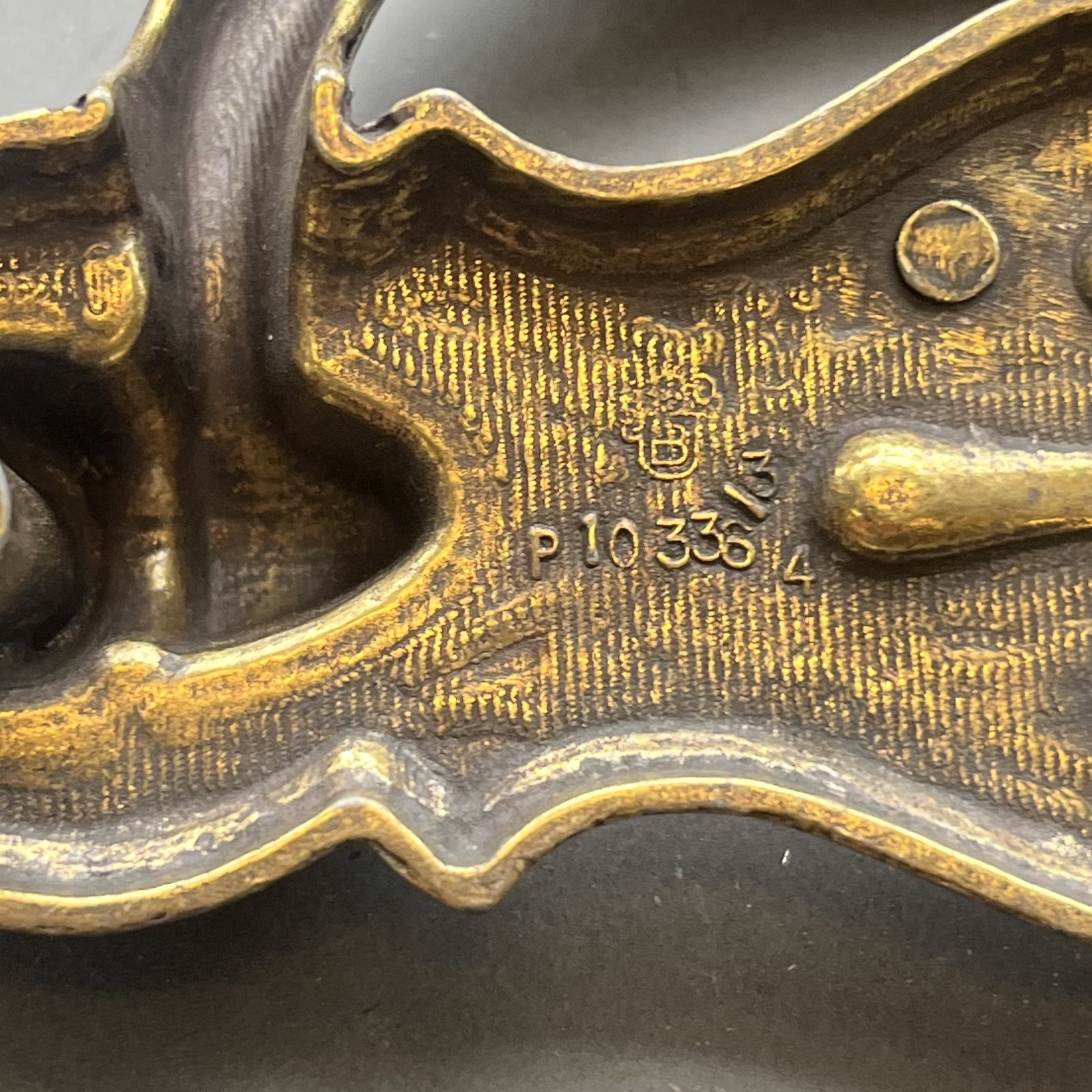 VTG Brass Colonial Chippendale Batwing Drawer Pull 4″ center Lot Of 4 Cottage