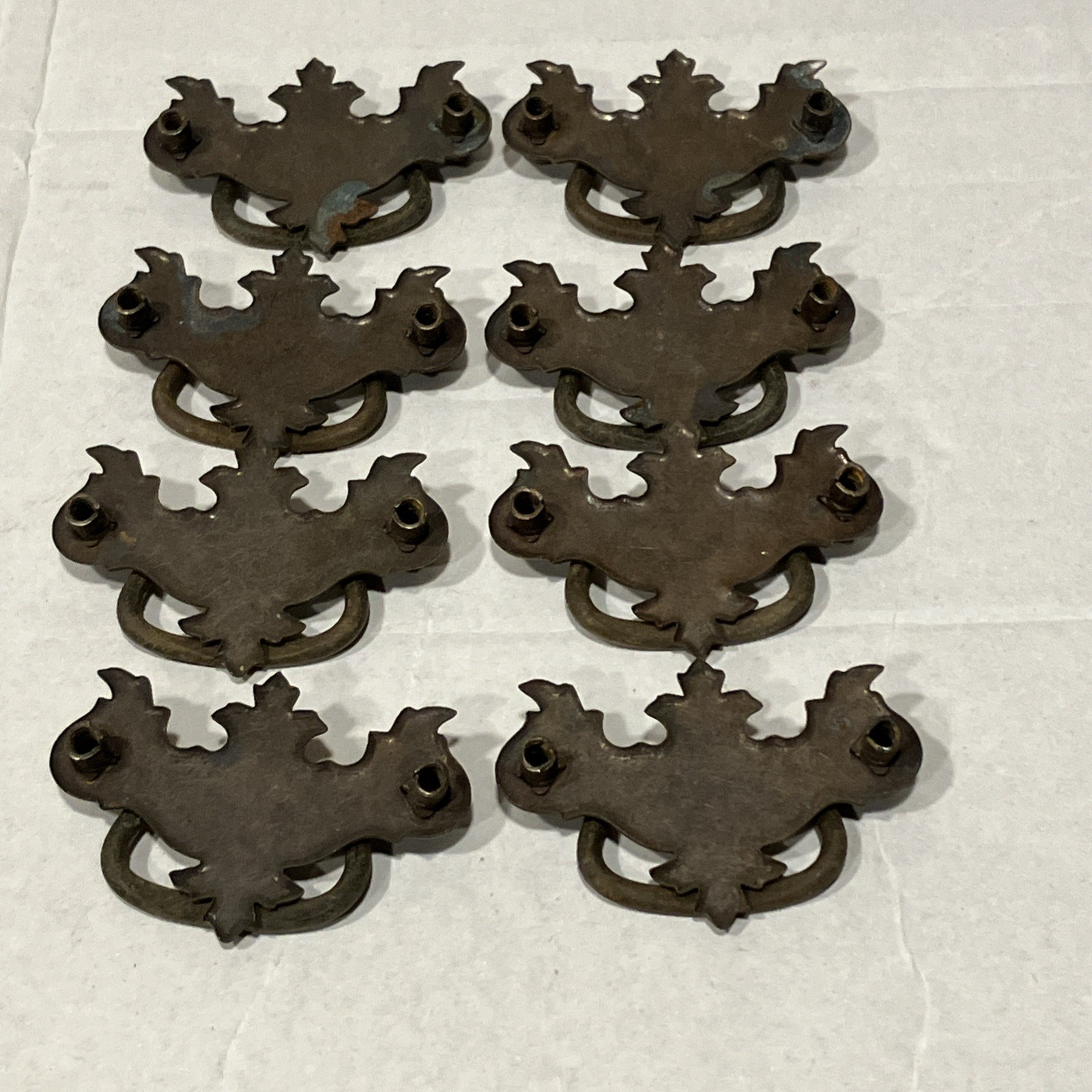 Vintage Antique Brass Chippendale Batwing Bail Drawer Pulls – 17 total available