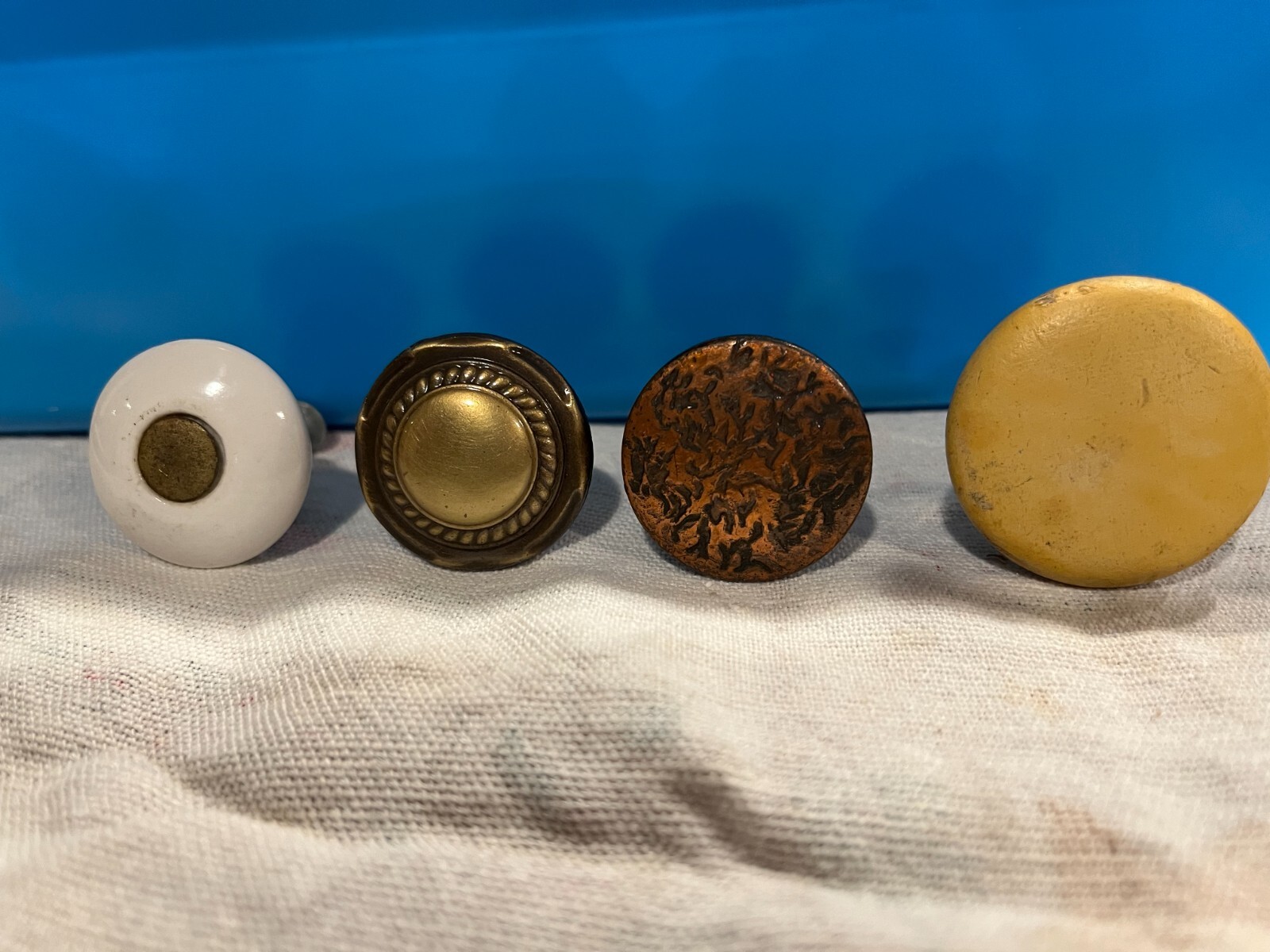 1~ Copper, Wood, Ceramic or Bakelite Drawer Pull Knob USA Made (Your choice)