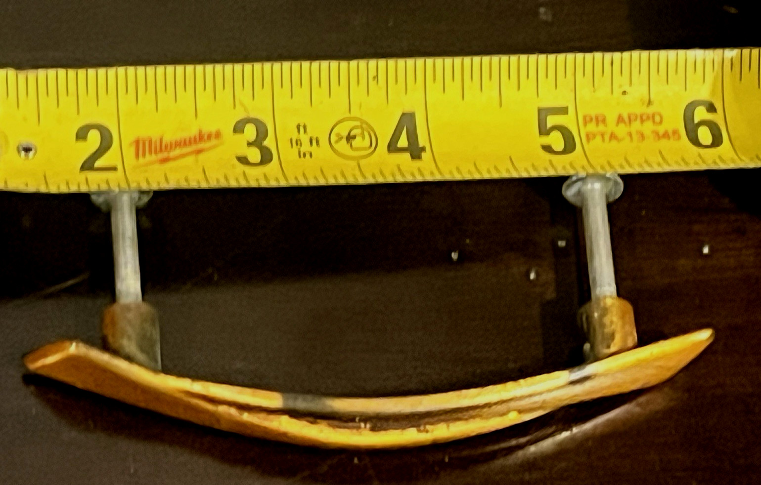 Vintage Mid Century Old Copper Drawer Pull Hardware N278-10D Galaxie 39pc (18C