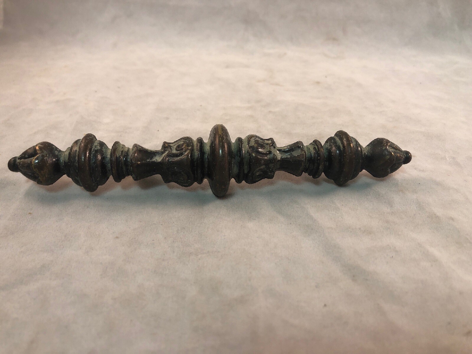 1 Vintage Ornate Brass Dresser Cabinet Desk Drawer Pull Handle 6″ Canada CH 1730