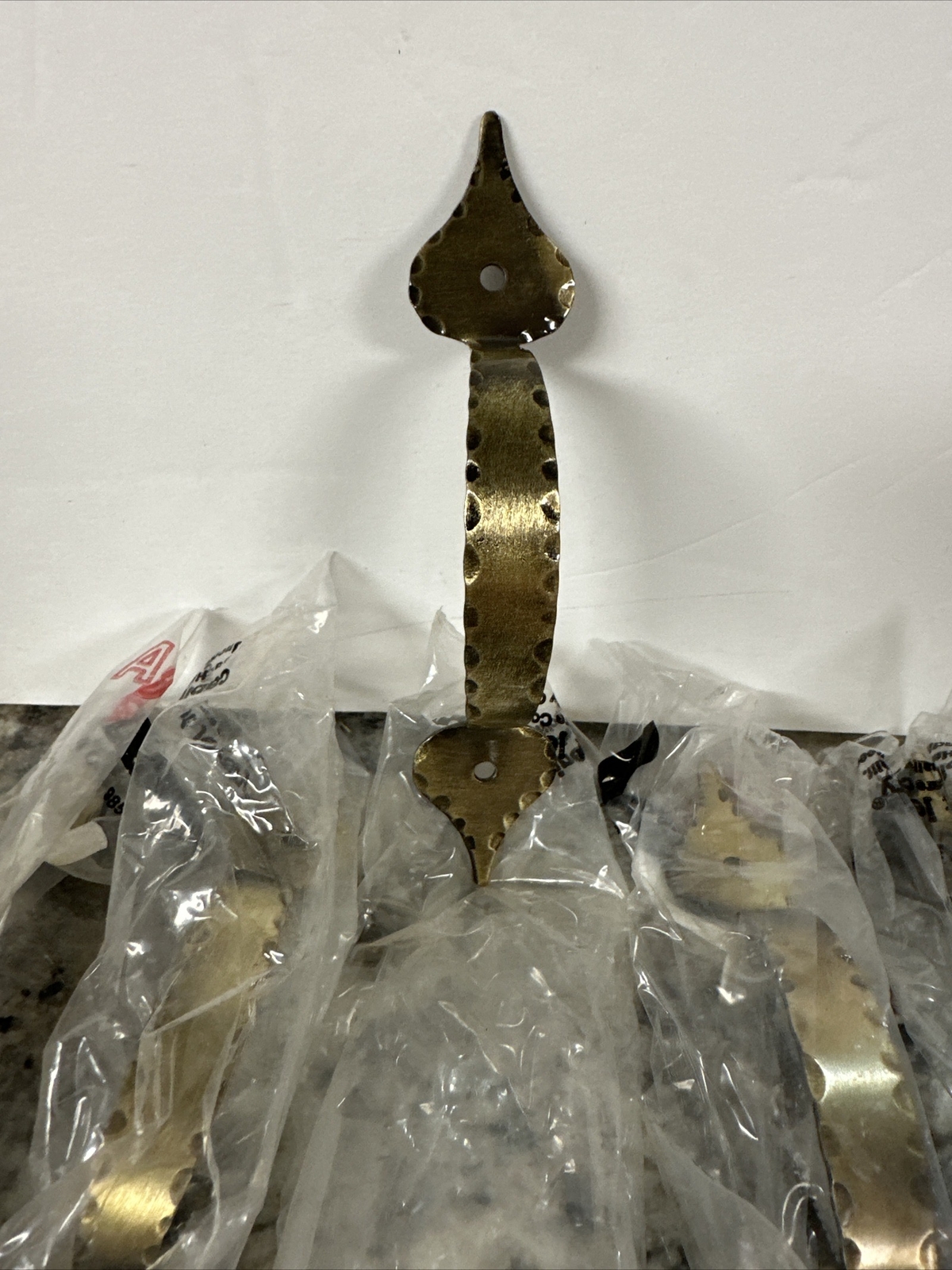 Vtg Ajax Scovill 11 Early American Spade Pull Handle MCM Bronze NOS