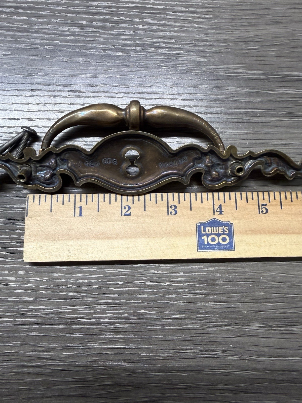 Vintage Keeler Belwith Brass Cabinet Drawer Handle Pull 7.5” KBC N07996 (81)