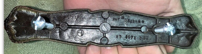 Amerock Carriage House Drawer Pull & Backplate W screws 176A-1 BRASS (11) 1971