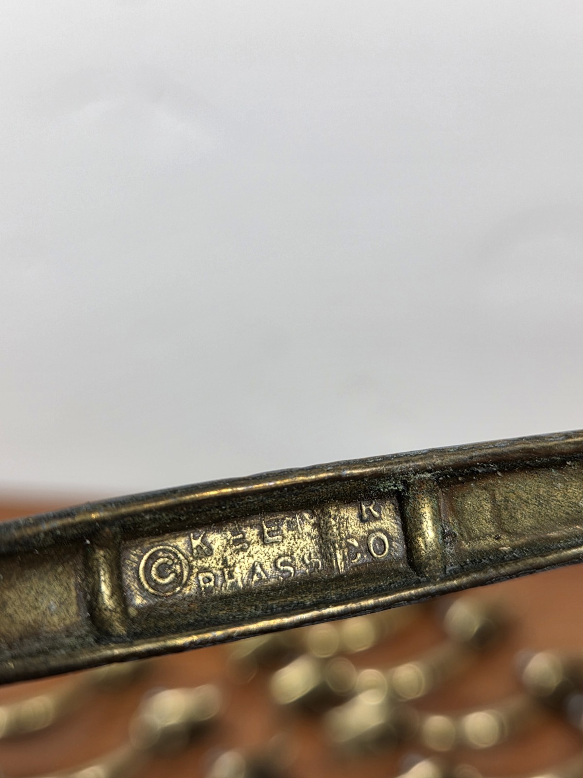 Vtg Keeler Brass Co N7536 Brass Drawer Pulls – Lot of 16 – Tulips