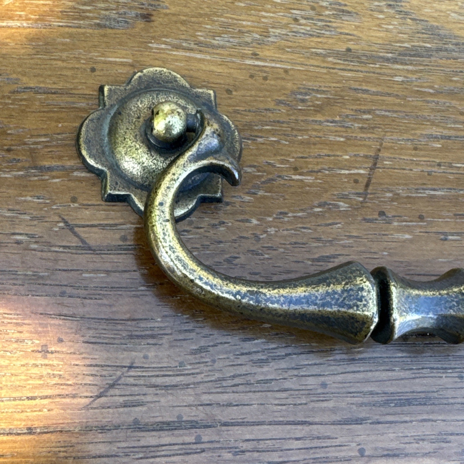 Drexel Guildhall Drawer Pull For Vintage Dresser Nightstand Credenza MCM Brass