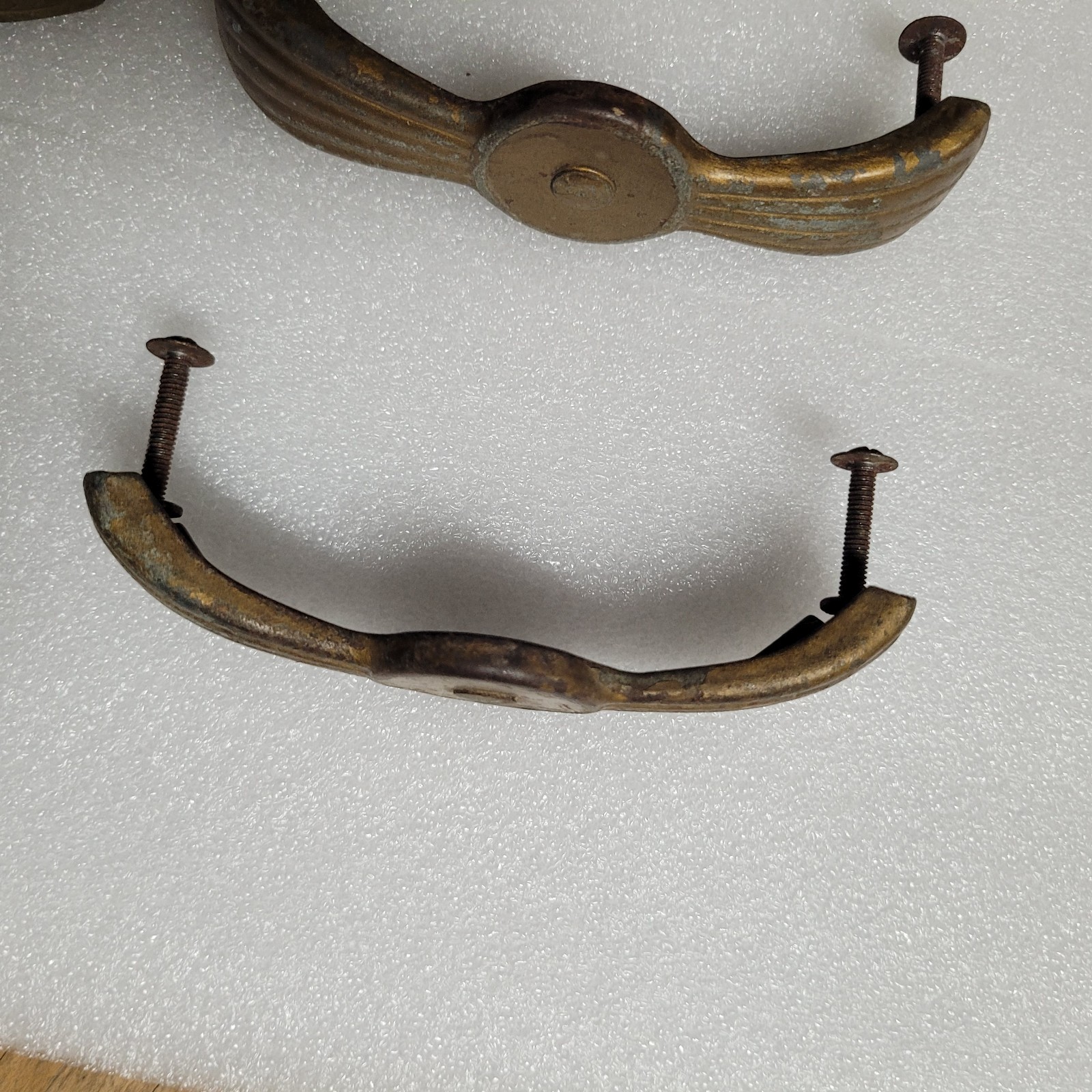 Art Deco Set of 6, Drawer Pulls.